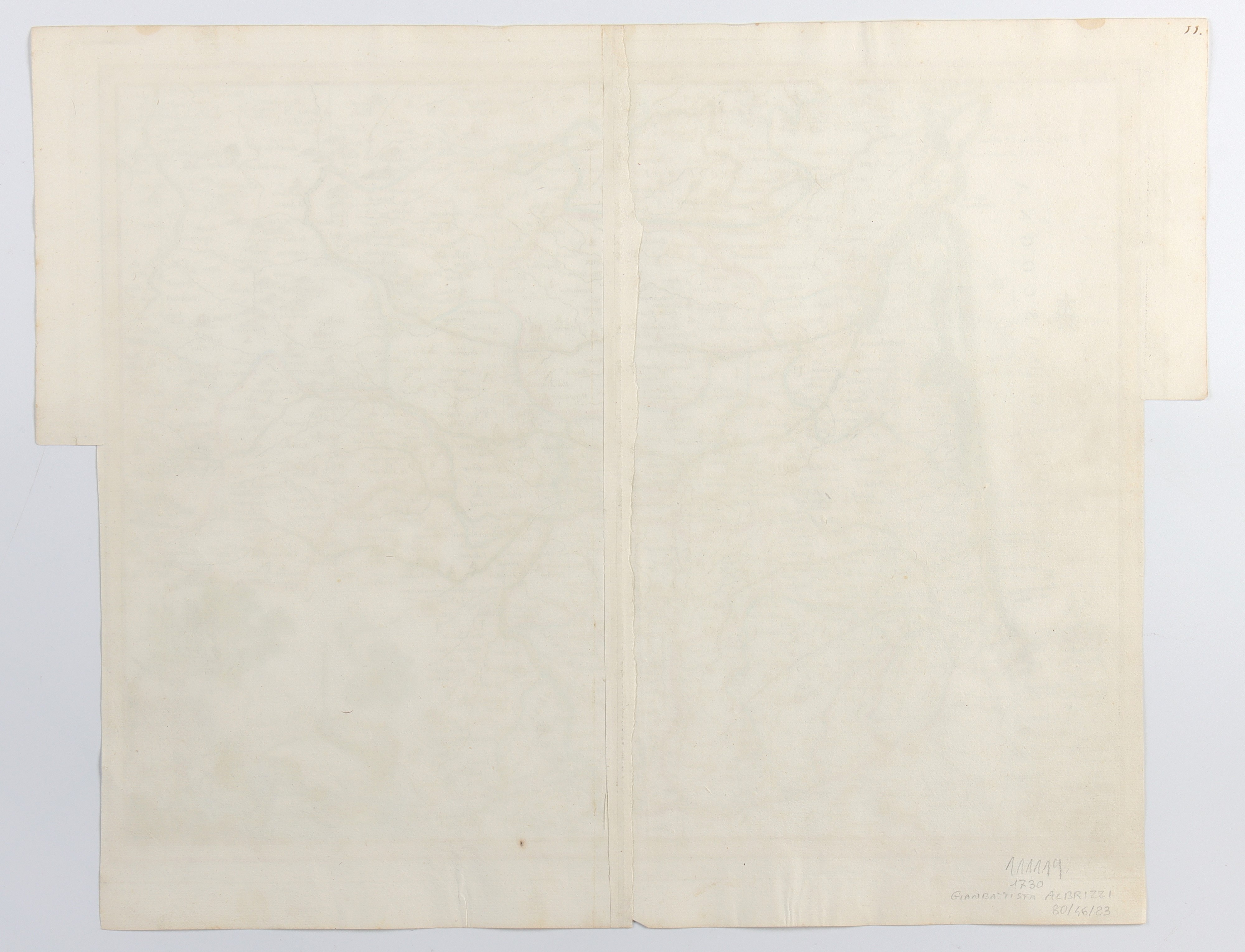 Carta Geografica Del Governo Di Guienna e Guascogna