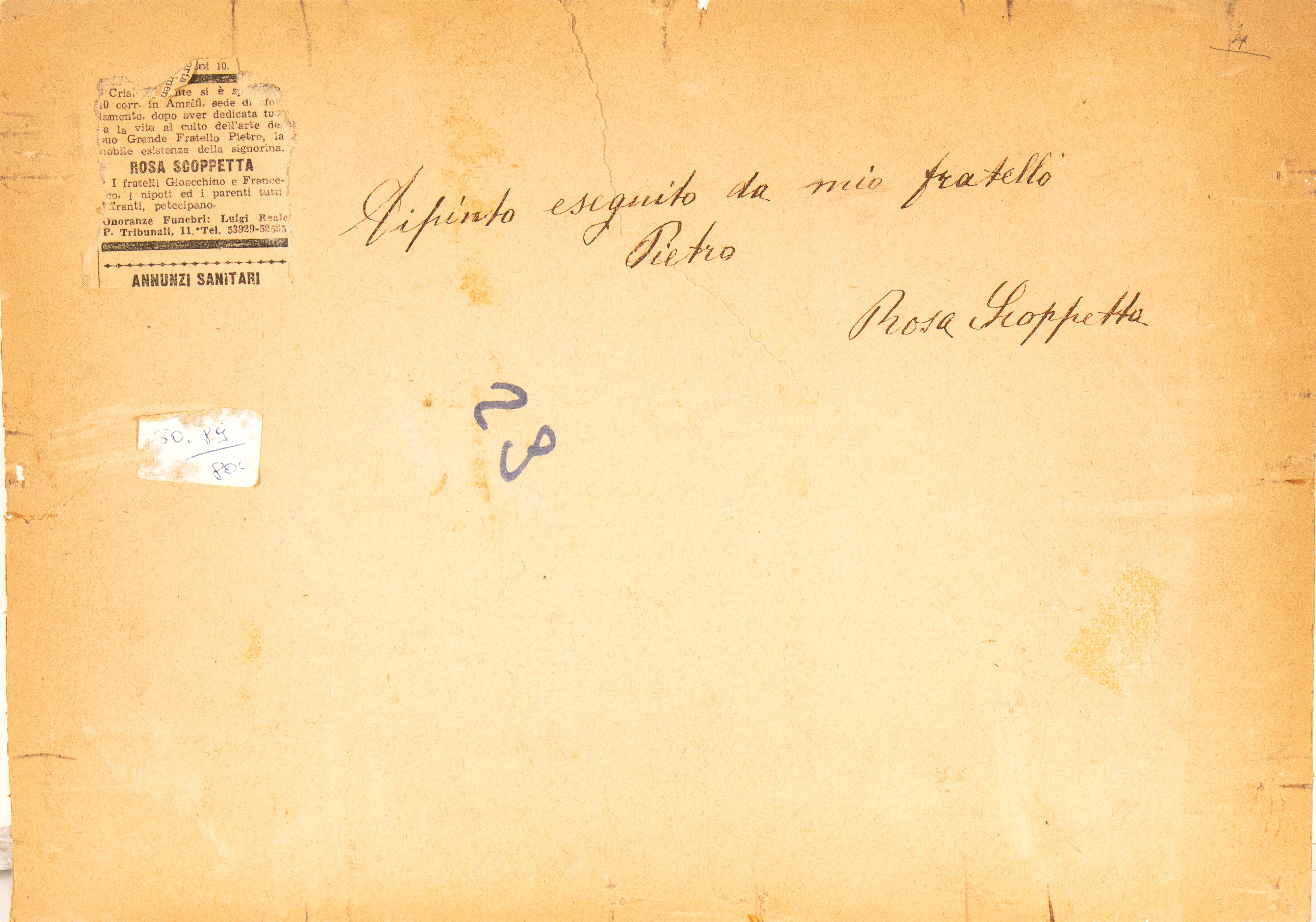 Pietro Scoppetta - Via Tasso a Napoli