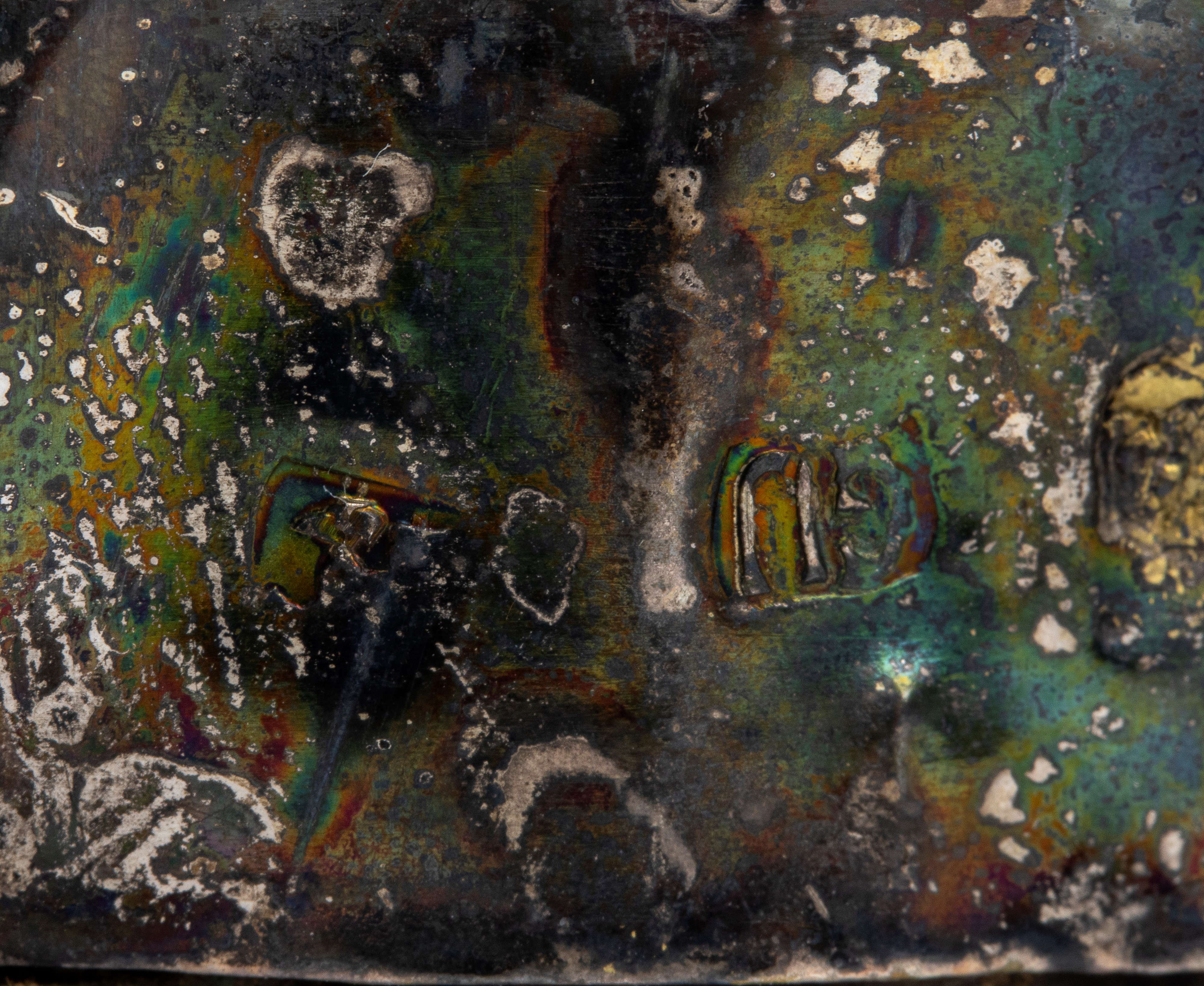 Icona russa con santi