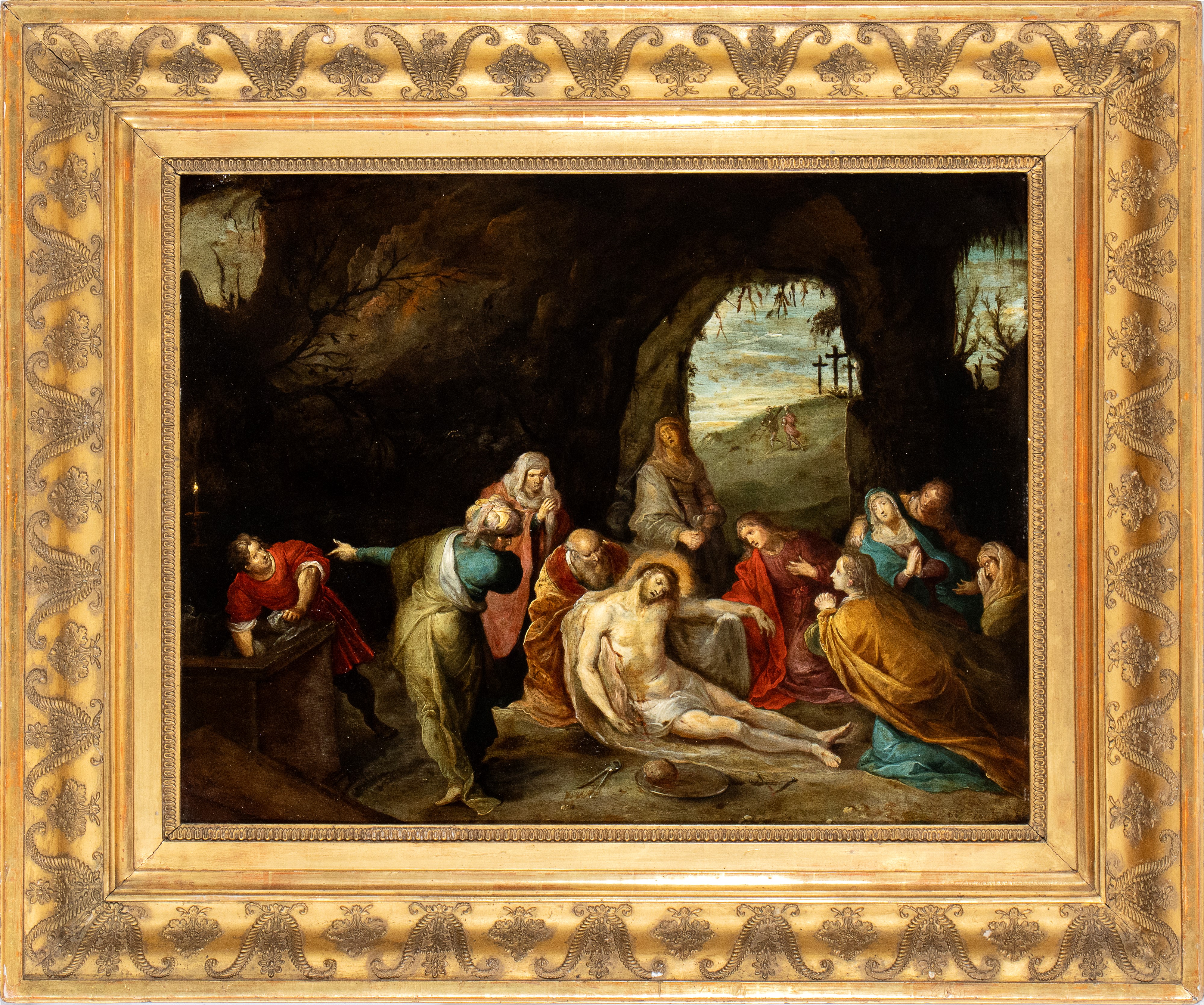 Frans Francken il Giovane - Compianto sul Cristo Morto