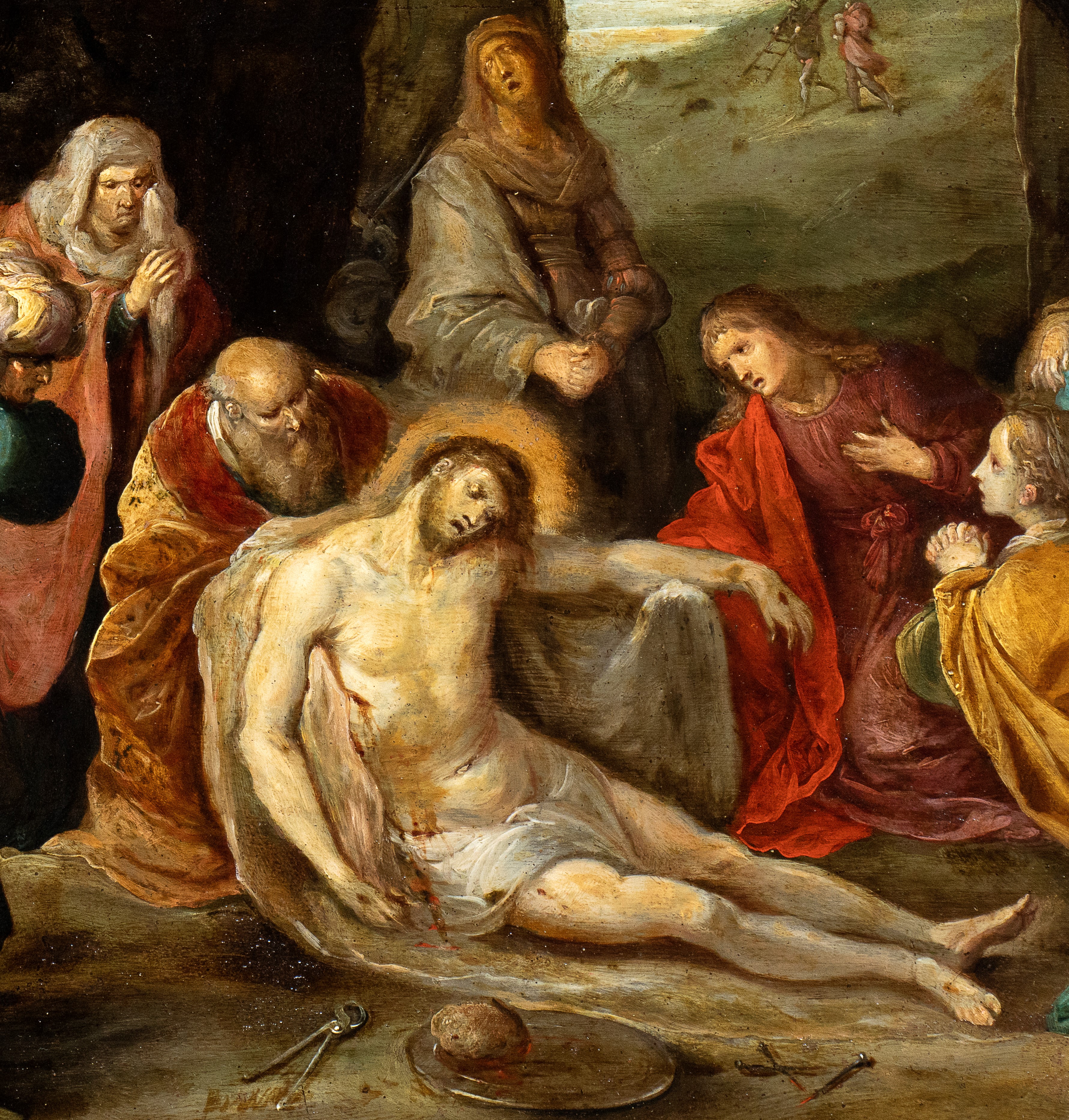 Frans Francken il Giovane - Compianto sul Cristo Morto