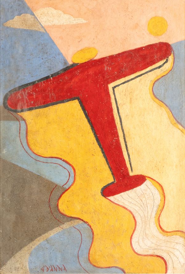 GIULIO D'ANNA - Aereo Rosso