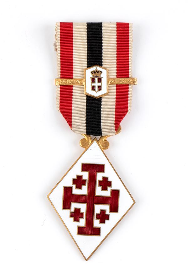 Ordine del S. Sepolcro medaglia di benemerenza  pellegrinaggio in Terra Santa