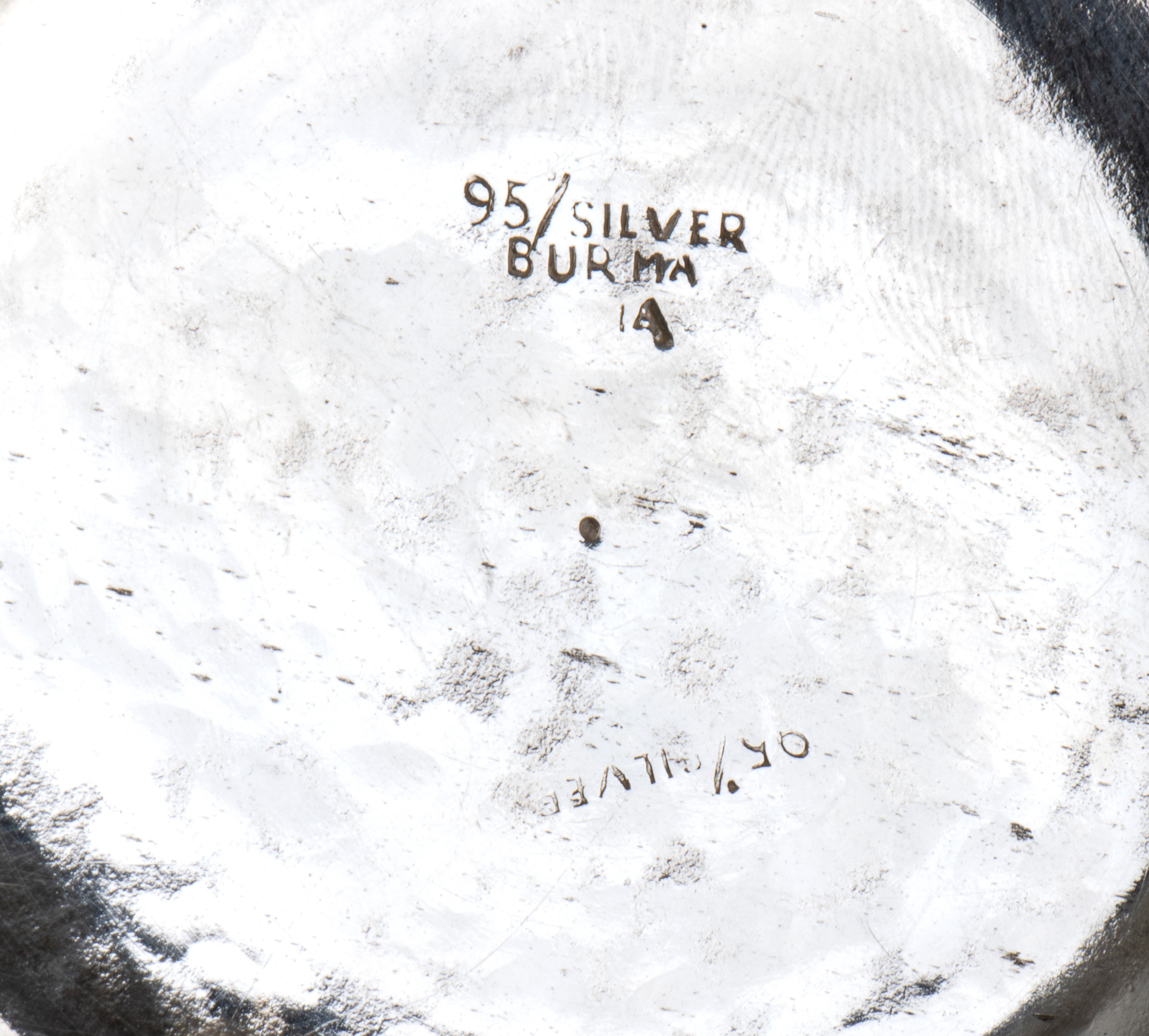 CONTENITORE PER TÉ IN ARGENTO