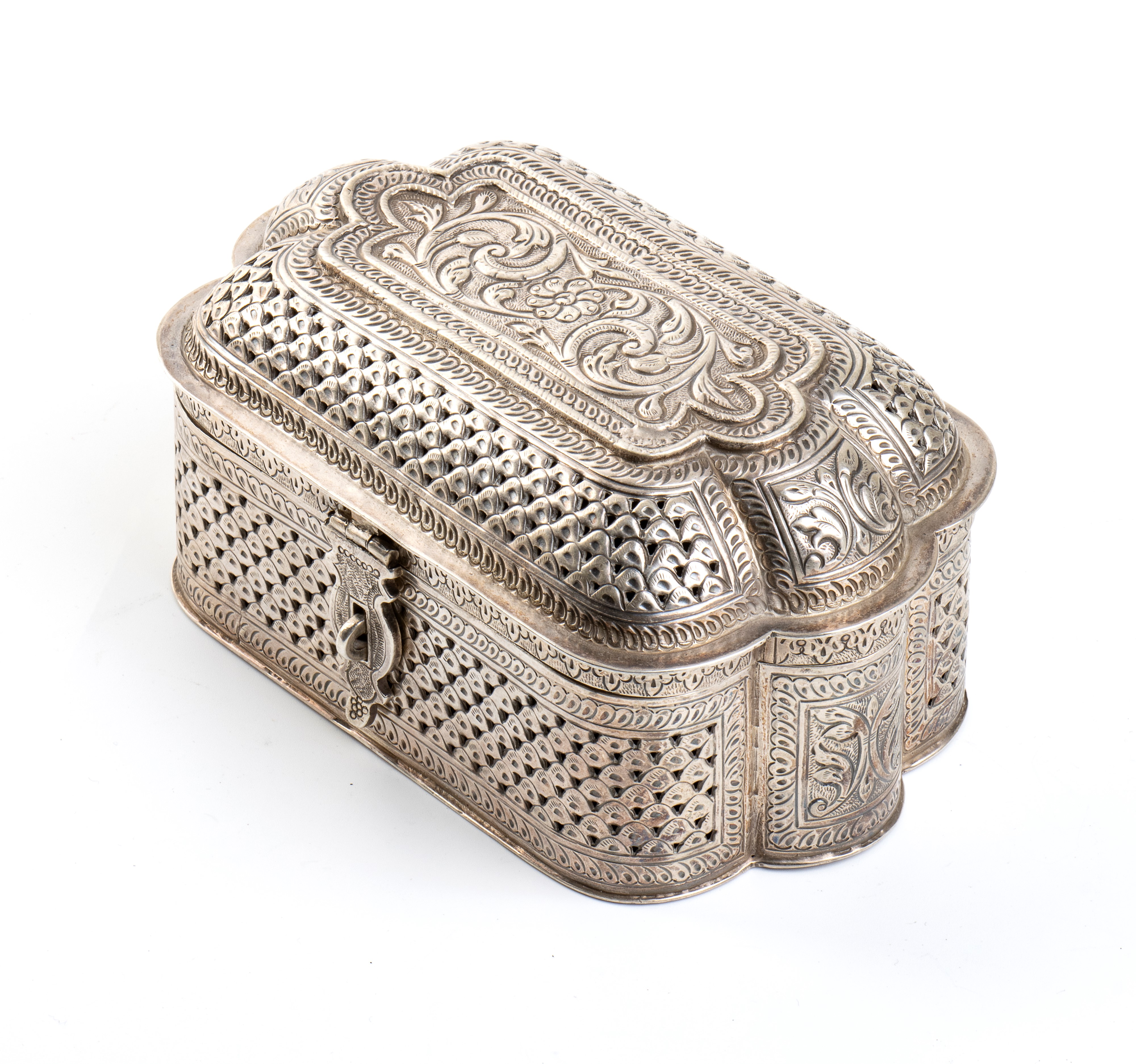 Scrigno indiano in argento