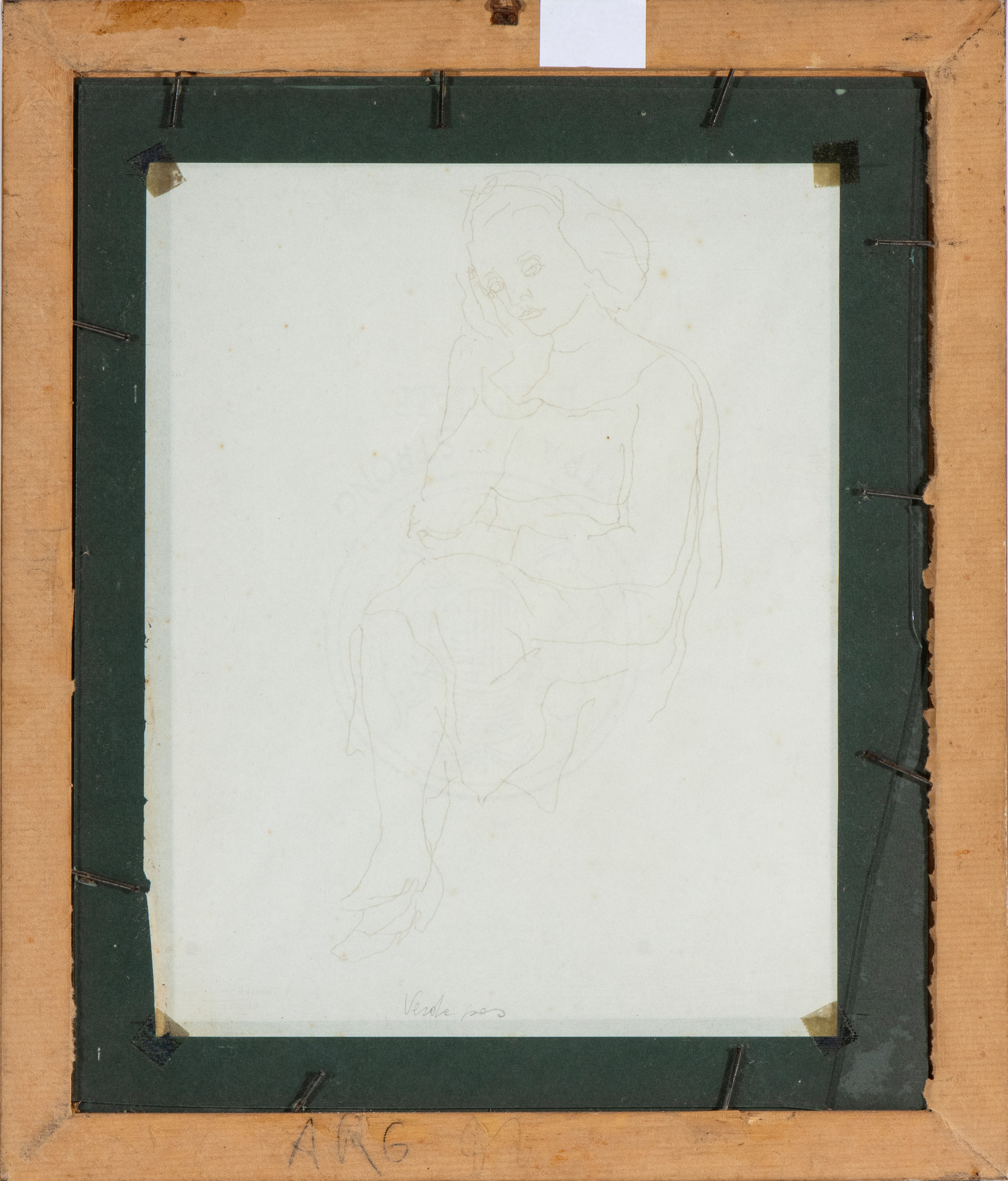 Orfeo Tamburi - Figura Femminile Seduta
