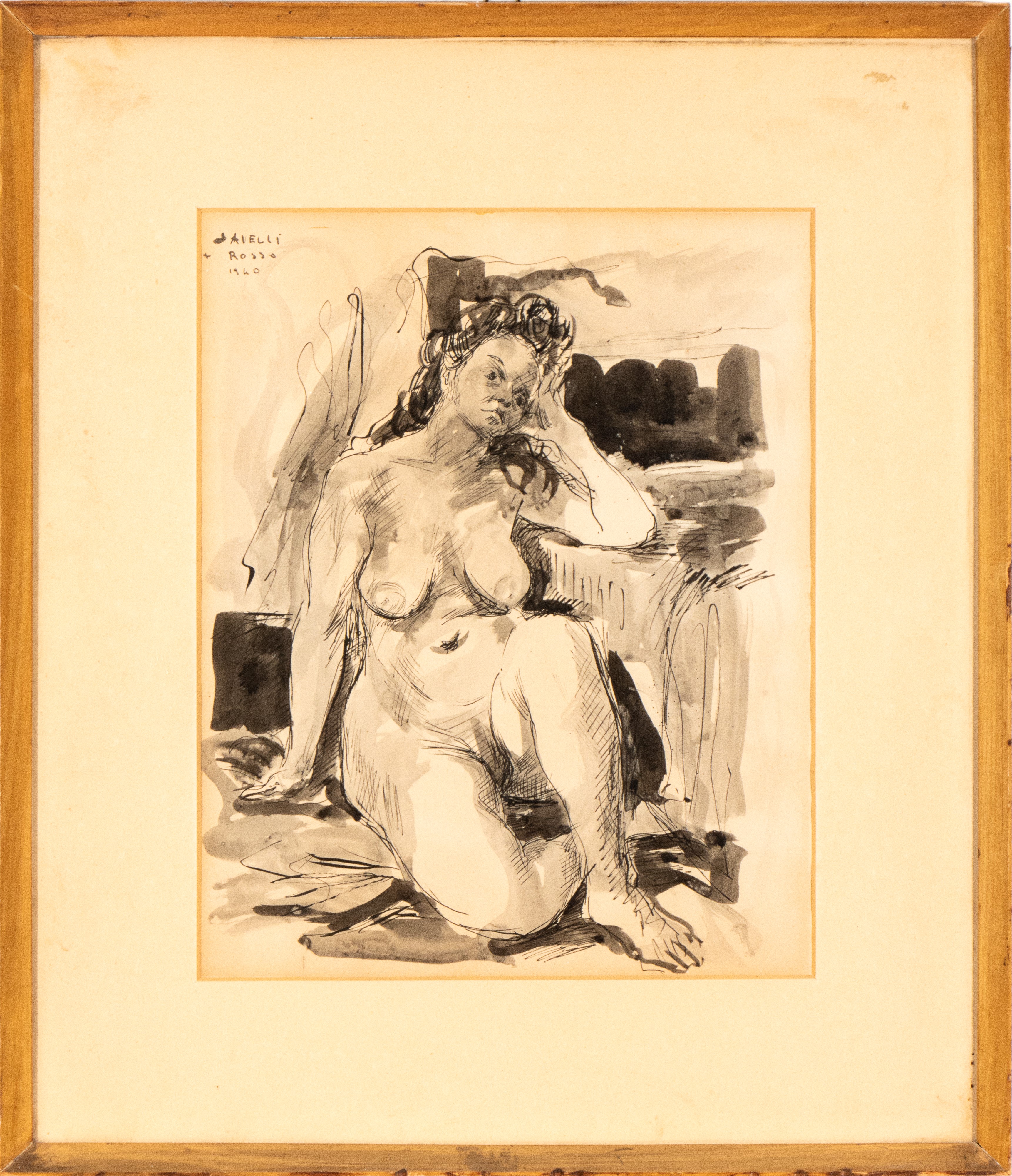 Angelo Savelli - Nudo Femminile