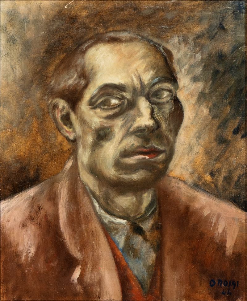 Ottone Rosai - Autoritratto