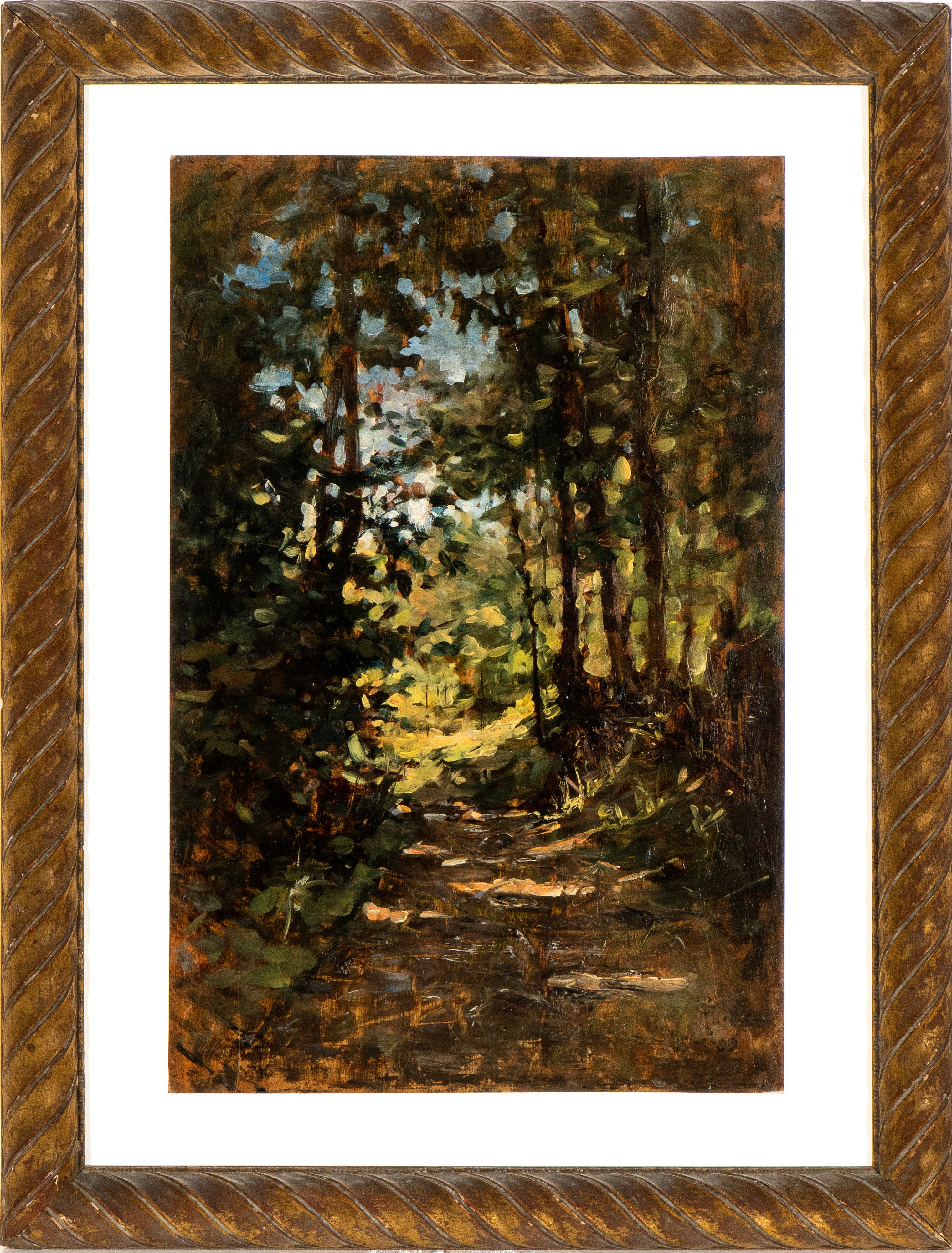 Giuseppe Augusto Levis - Cammino nel Bosco