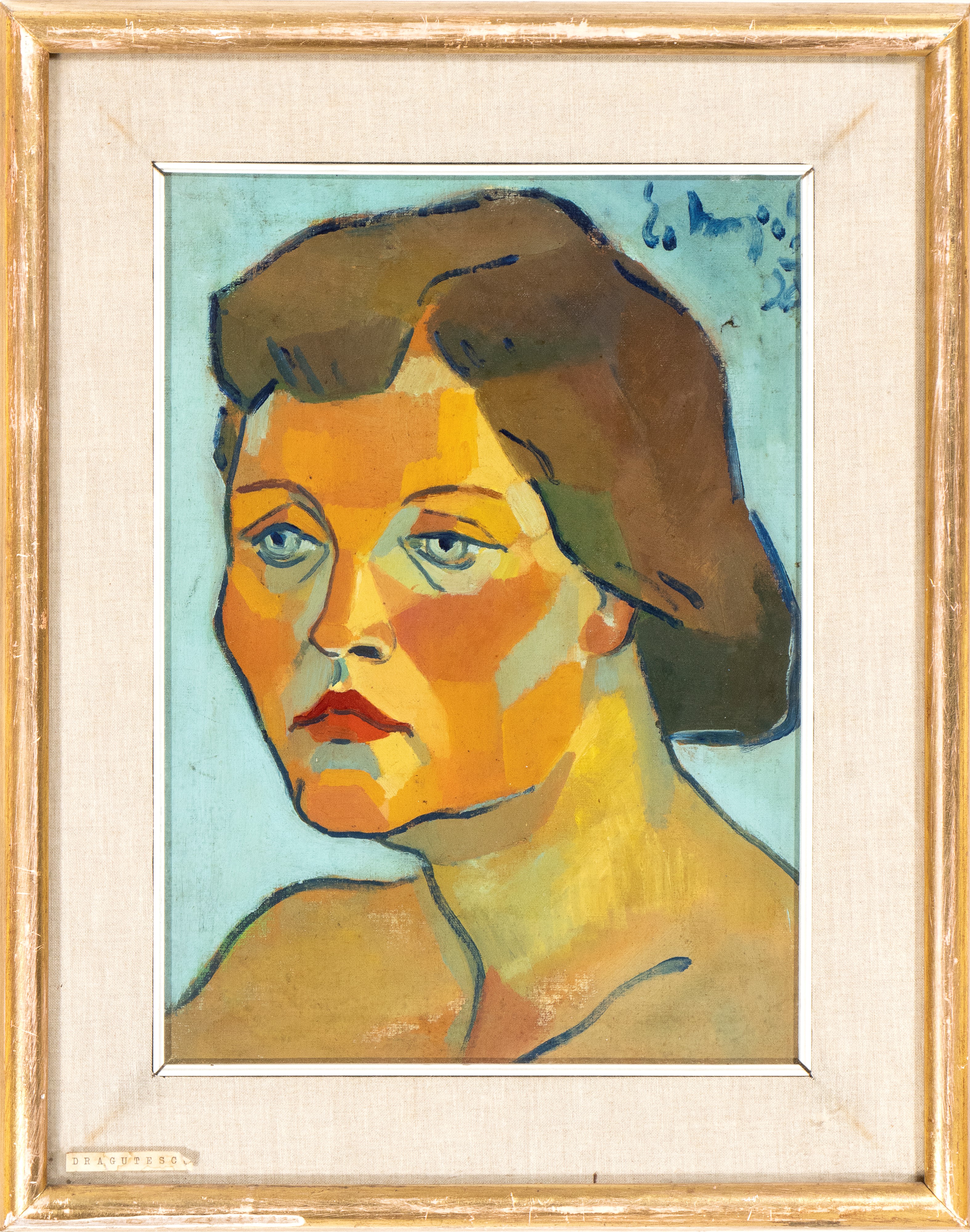 Eugen Dragutescu - Ritratto Femminile