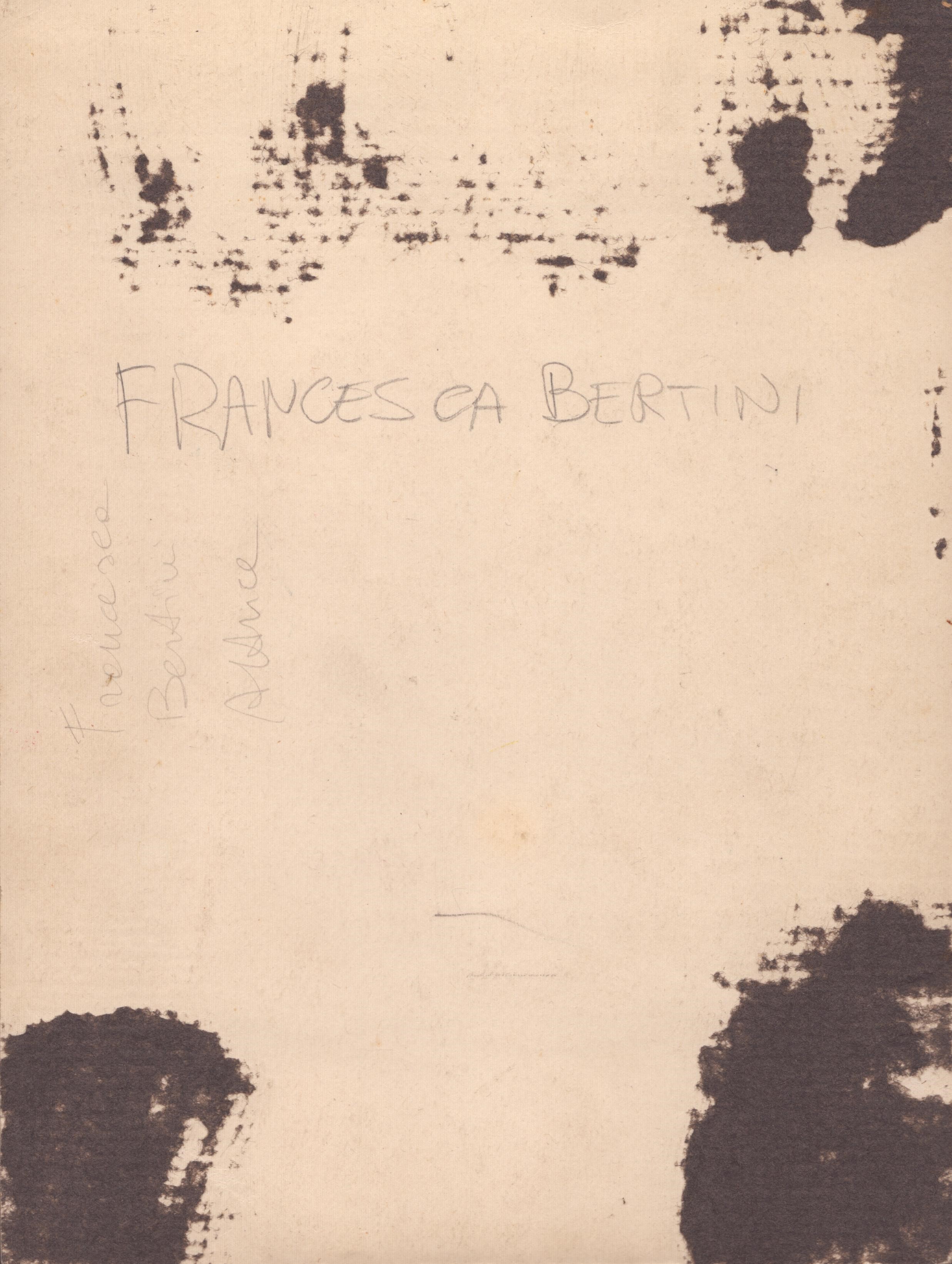 Foto con Dedica e Autografo di Francesca Bertini