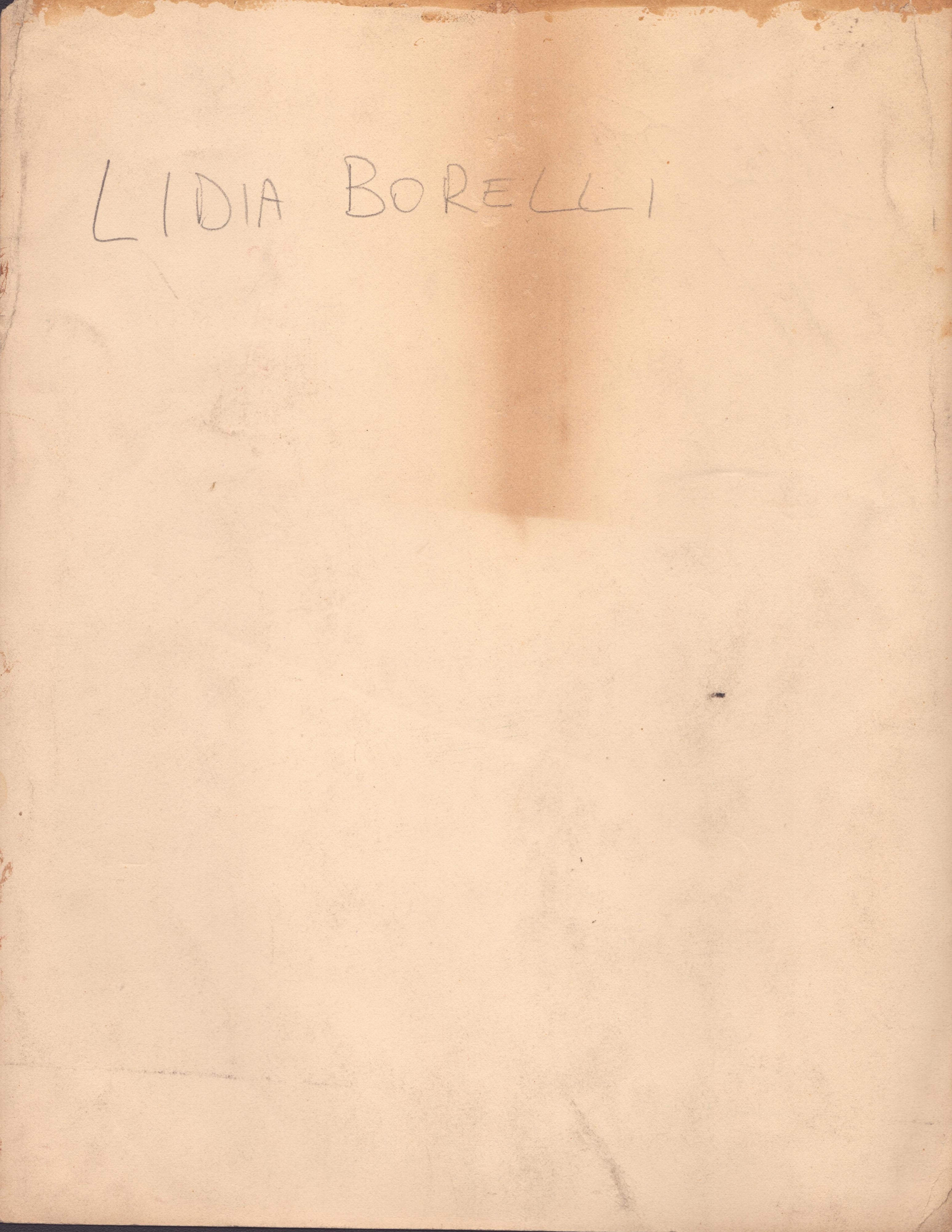 Lotto di Due Foto con Dedica e Firma di Lidia Borelli
