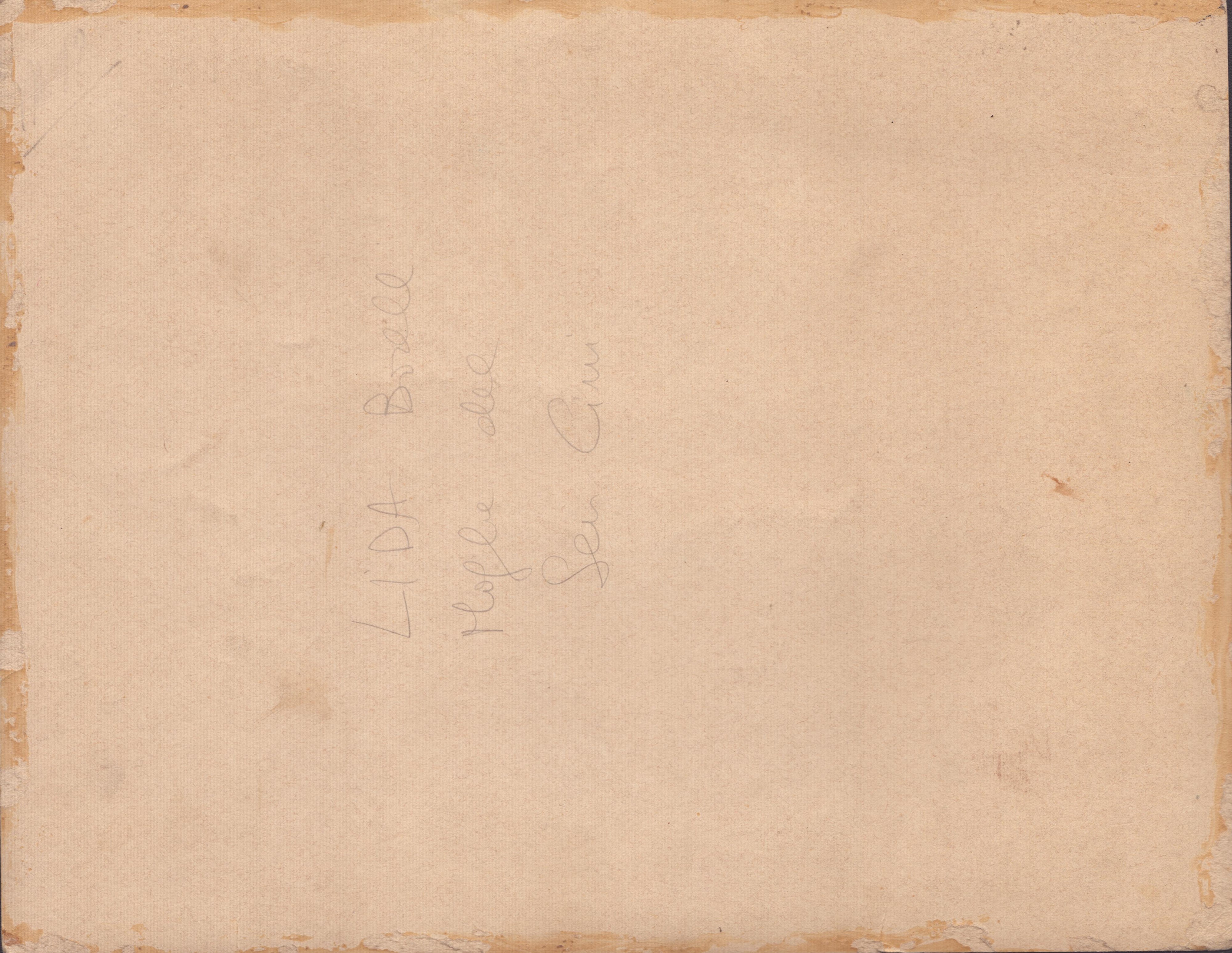 Lotto di Due Foto con Dedica e Firma di Lidia Borelli