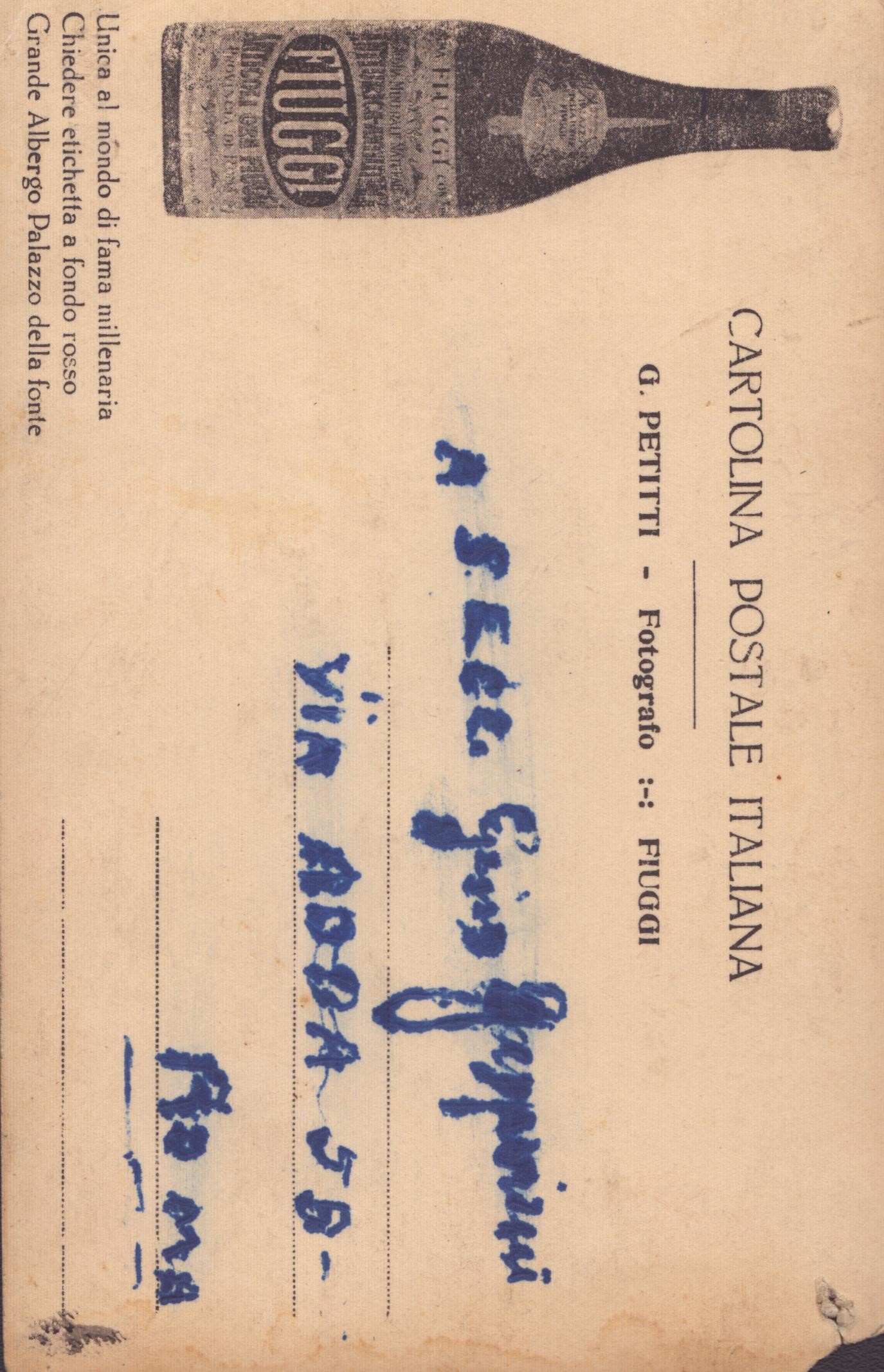 Foto con Firma di Pietro Badoglio