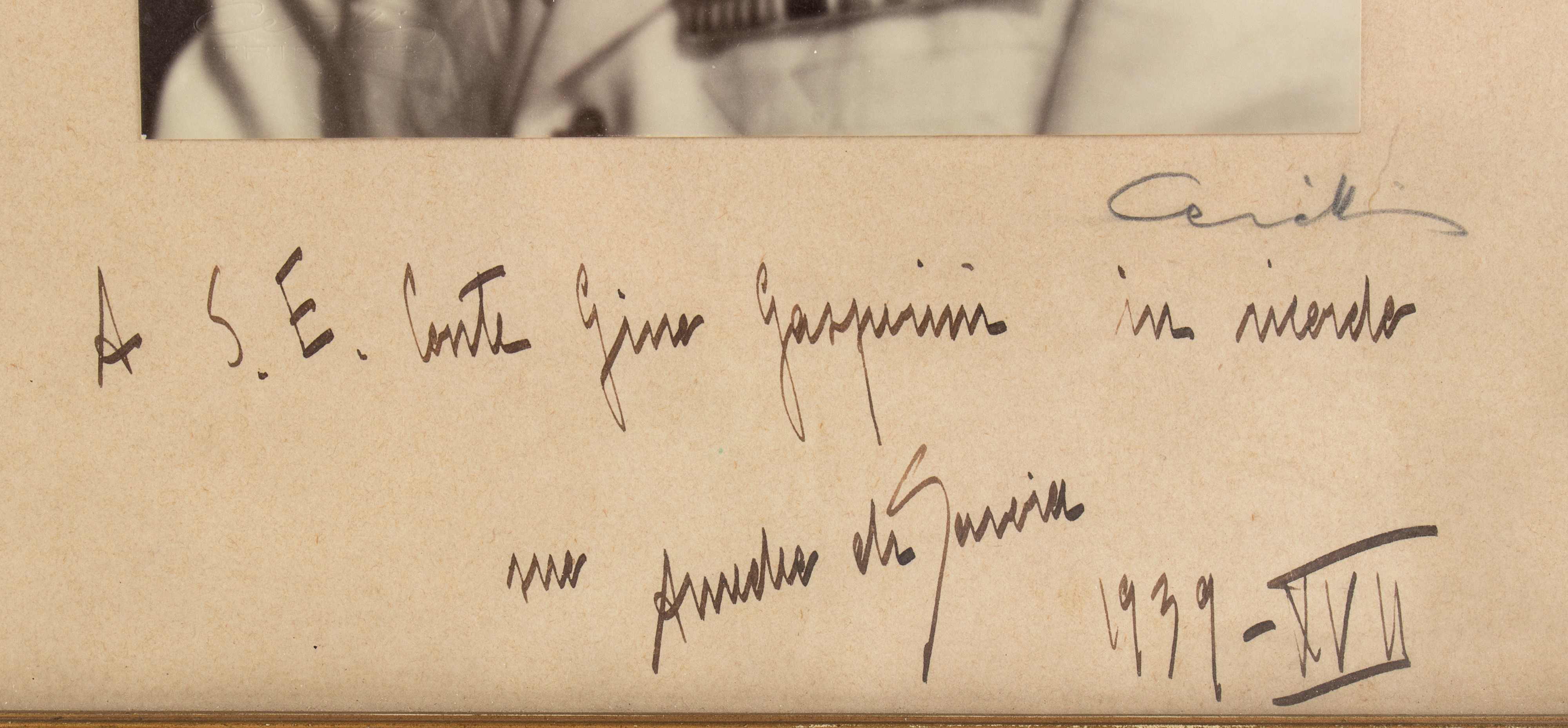 Foto con Dedica e Autografo di Amedeo di Savoia