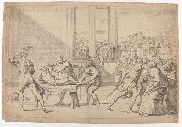 Carlo Maratti - Martyrdom of Saint Andrew