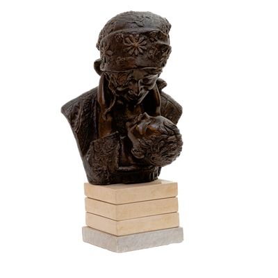 Maternità, Scultura in Bronzo