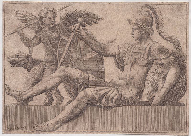 Adamo Scultori - Marte