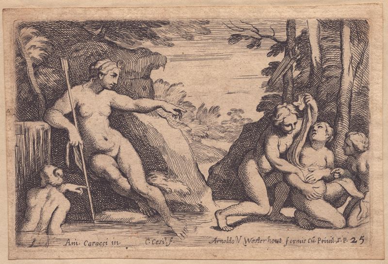 Carlo Cesi - Diana e la Ninfa Callisto