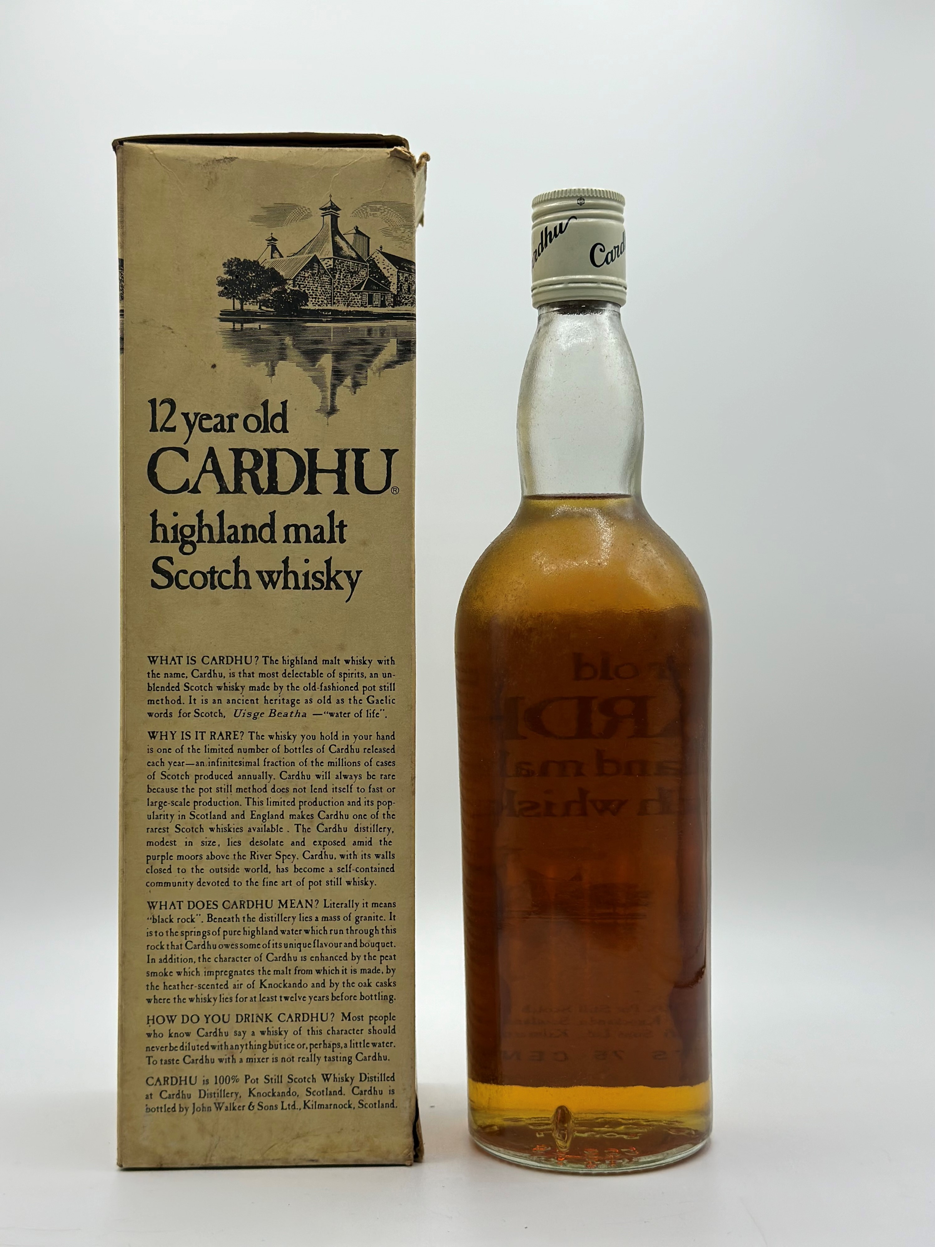 Cardhu Highland Malt Scotch Whisky 12 Years Old