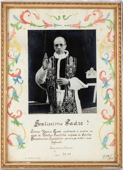 Papa Pio XII (pius Pp. XII (eugenio Maria Giuseppe Giovanni Pacelli; Roma, 2 Marzo 1876 – Castel ...