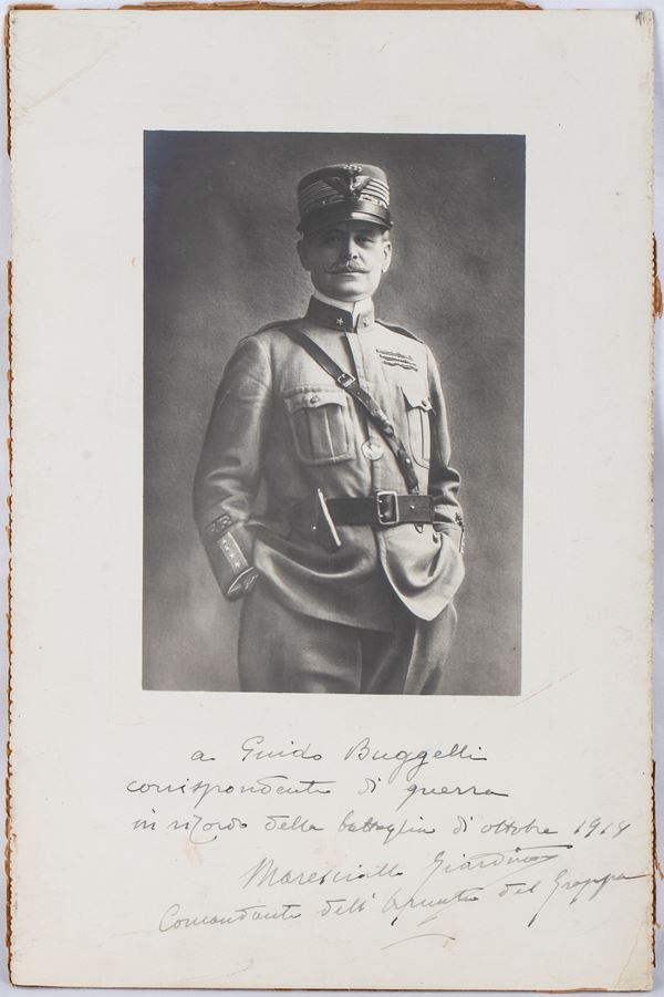 Giardino, Gaetano - Maresciallo d'Italia  (Montemagno, 24 gennaio 1864 – Torino, 21 novembre 1935)