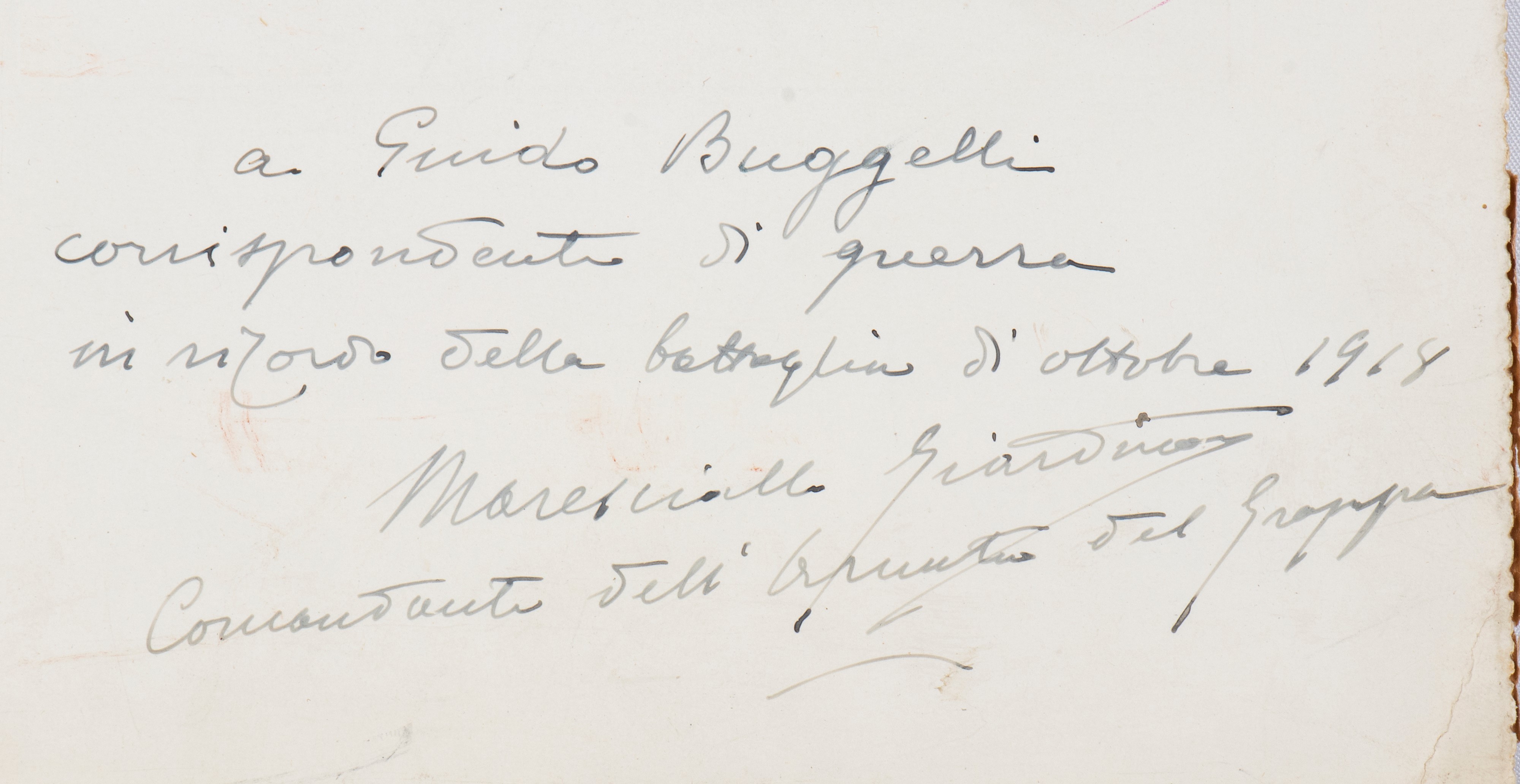 Giardino, Gaetano - Maresciallo D'italia (montemagno, 24 Gennaio 1864 – Torino, 21 Novembre 1935)