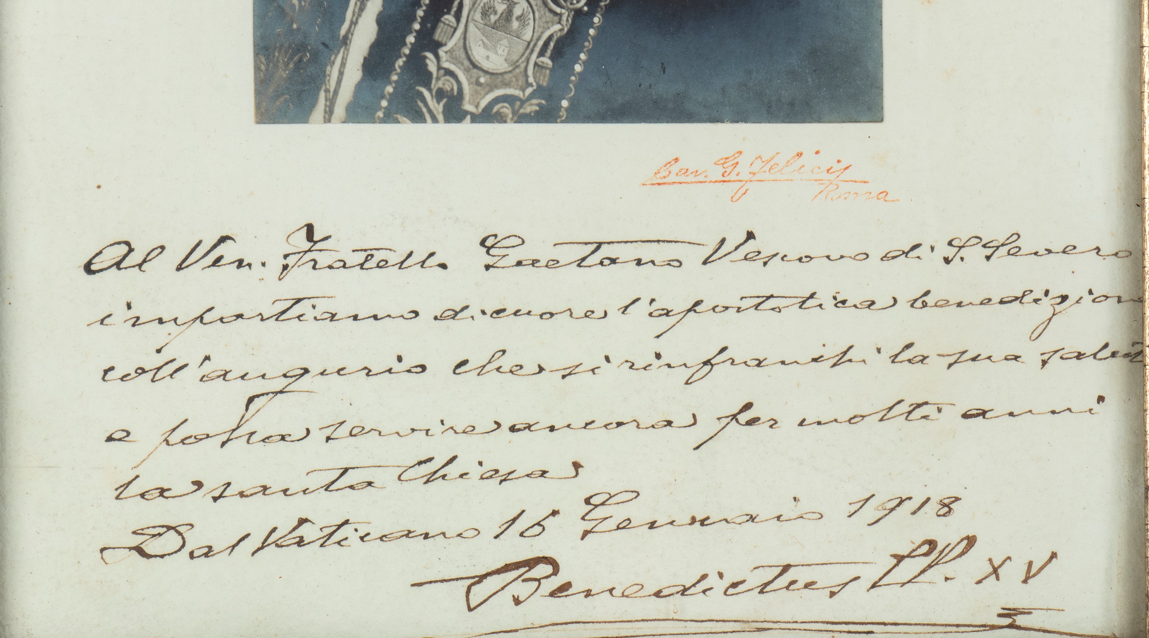 Papa Benedetto XV (giacomo Paolo Giovanni Battista della Chiesa; Genova, 21 Novembre 1854 – Roma,...