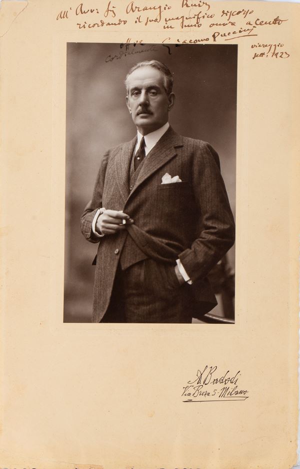 Puccini, Giacomo (Lucca, 22 dicembre 1858 – Bruxelles, 29 novembre 1924)