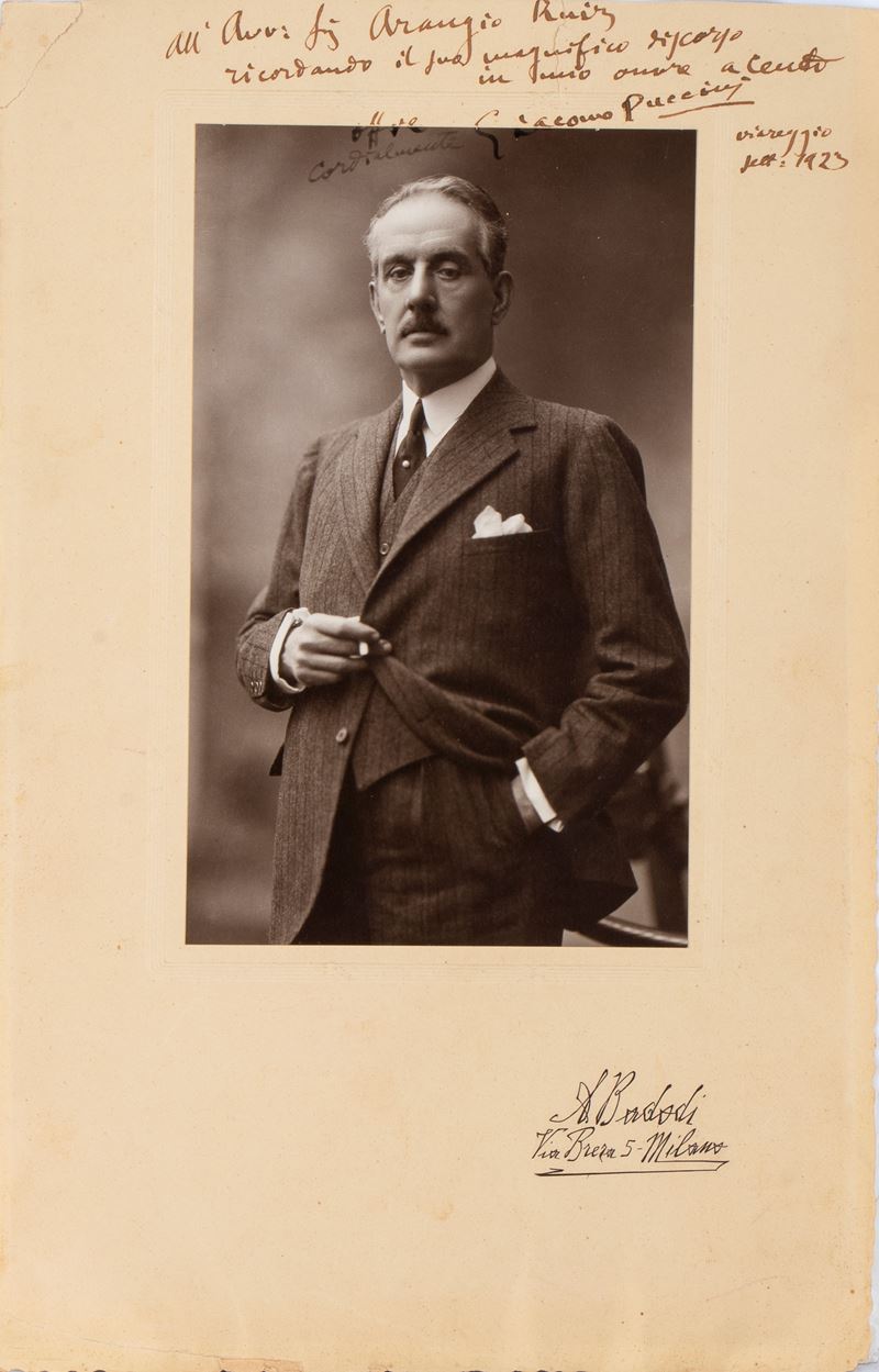 Puccini, Giacomo (lucca, 22 Dicembre 1858 – Bruxelles, 29 Novembre 1924)