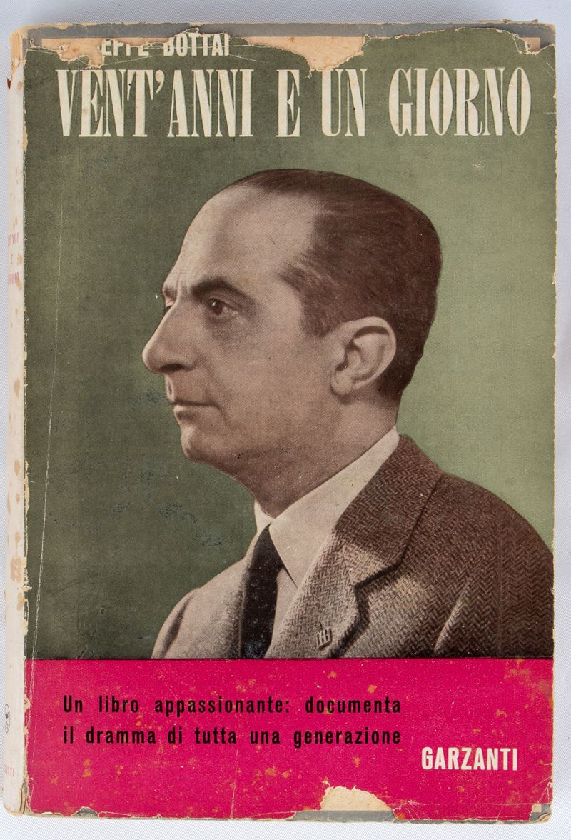 Bottai, Giuseppe (roma, 3 Settembre 1895 – Roma, 9 Gennaio 1959)