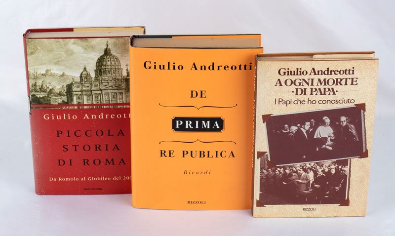 Andreotti, Giulio (roma, 14 Gennaio 1919 – Roma, 6 Maggio 2013)