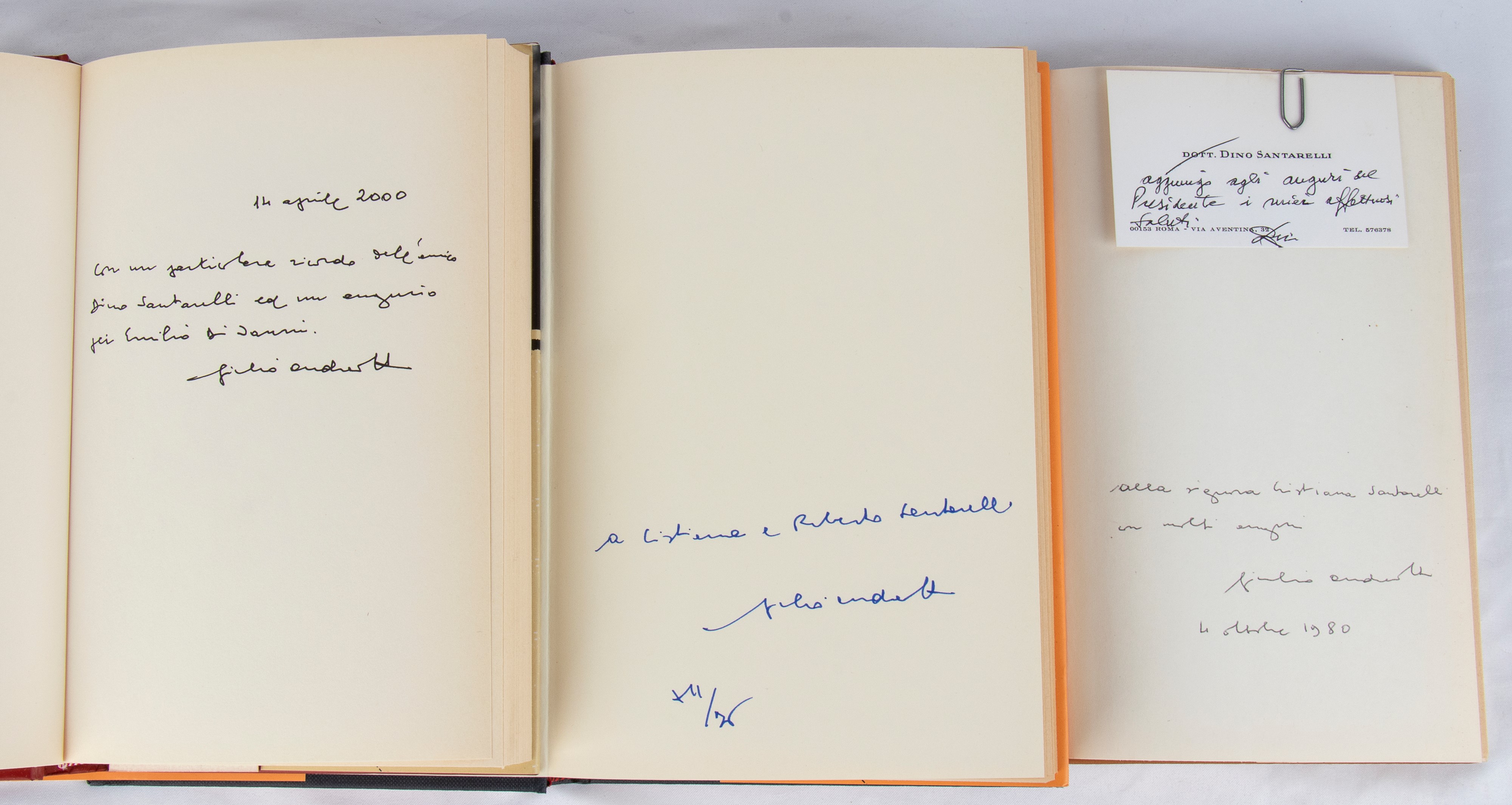 Andreotti, Giulio (roma, 14 Gennaio 1919 – Roma, 6 Maggio 2013)
