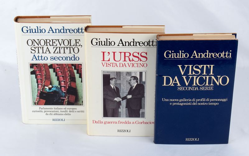 Andreotti, Giulio (roma, 14 Gennaio 1919 – Roma, 6 Maggio 2013)