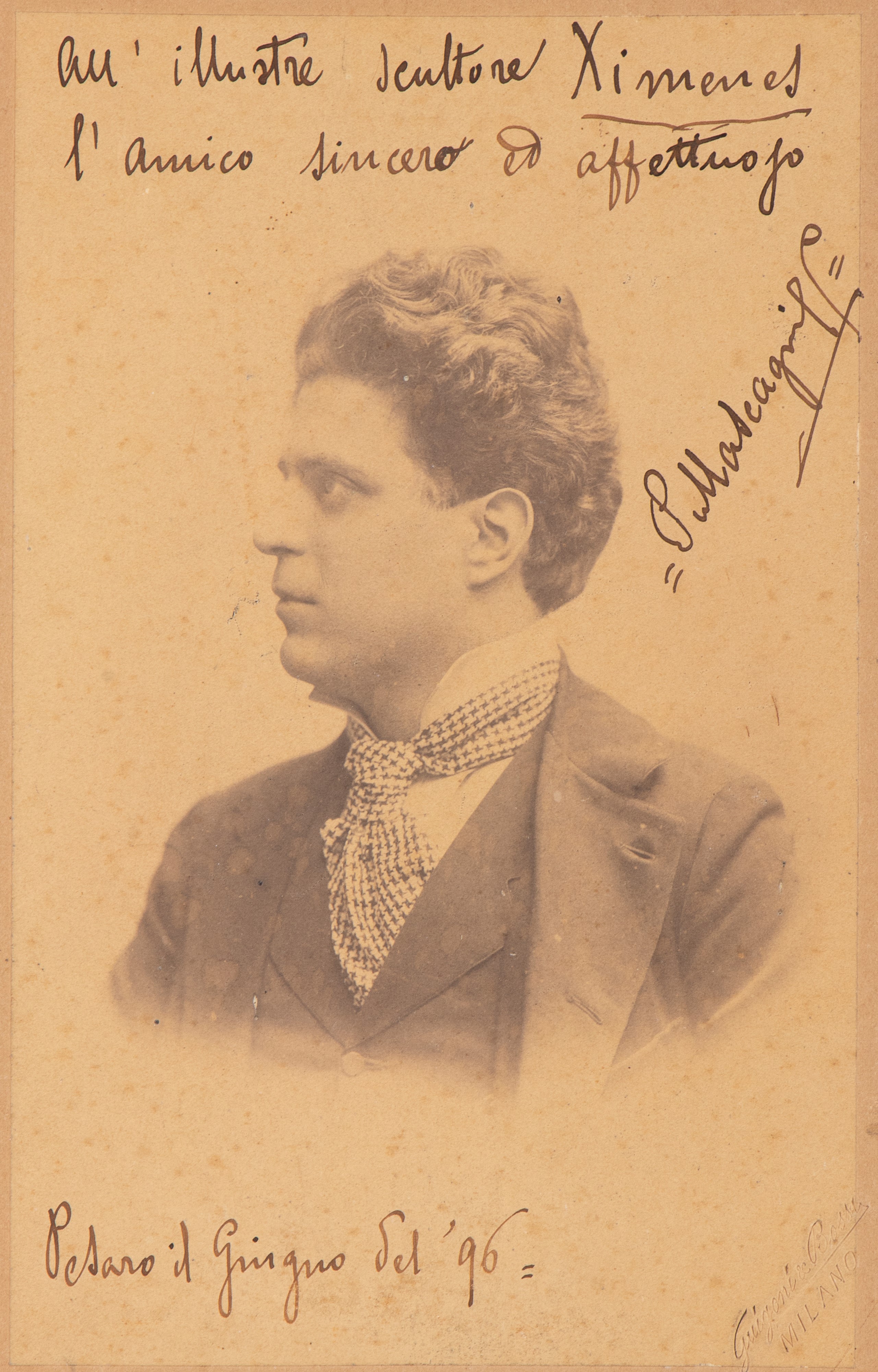 Mascagni, Pietro (livorno, 7 Dicembre 1863 – Roma, 2 Agosto 1945)