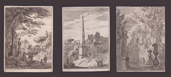 Jan Frans van Bloemen l'Orizzonte - Views of Rome