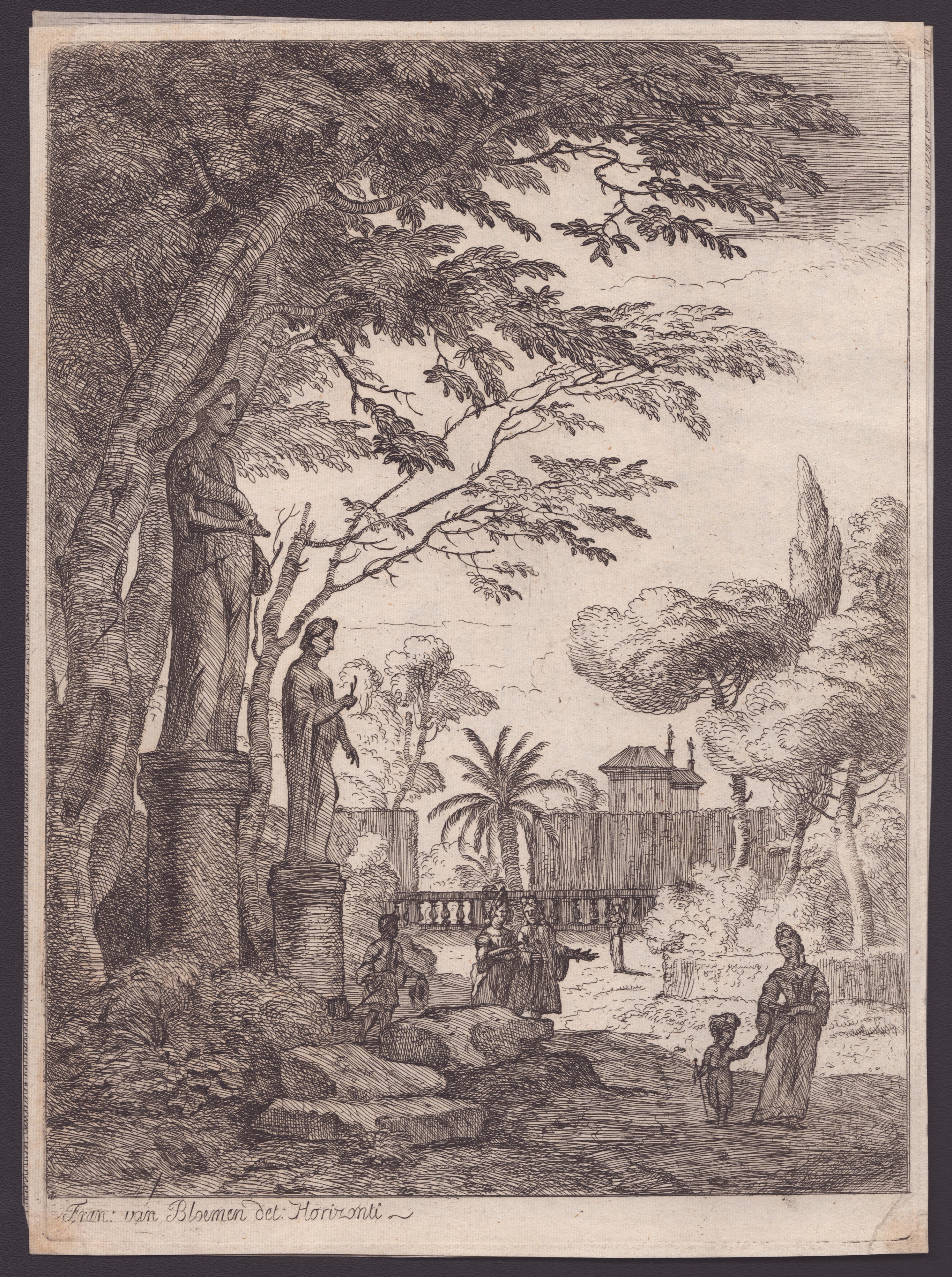 Jan Frans Van Bloemen L'orizzonte - Vedute di Roma