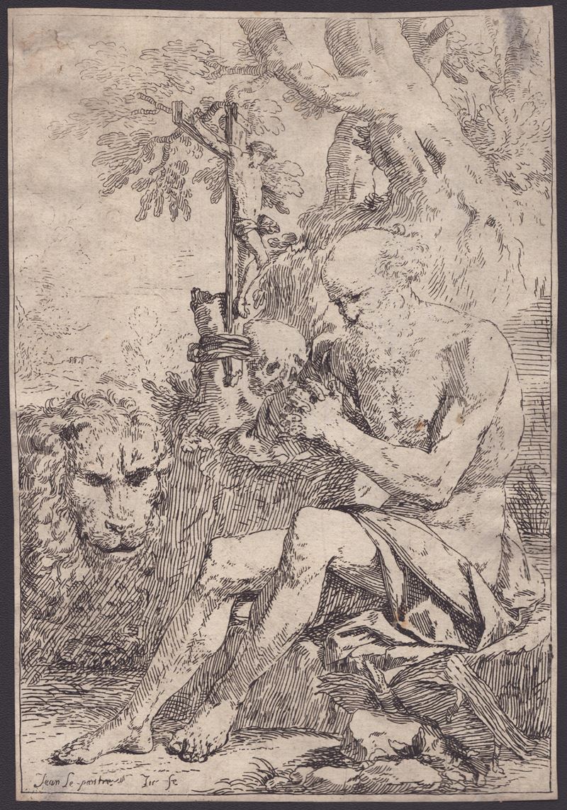 Jean le Pautre - San Girolamo nel Deserto