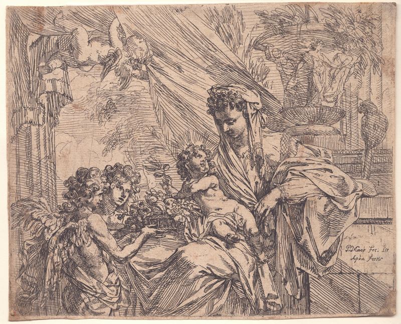 Pieter Maes - Madonna Col Bambino