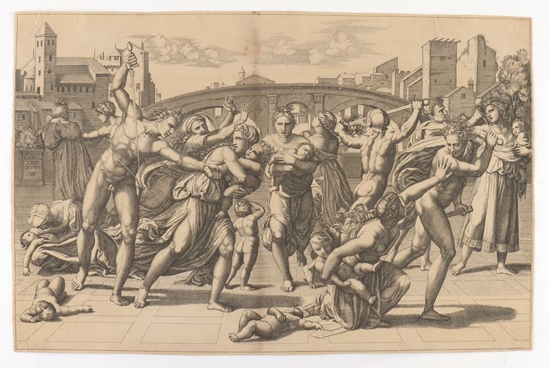 Marcantonio Raimondi, Marco Dente Detto Marco da Ravenna - Strage degli Innocenti