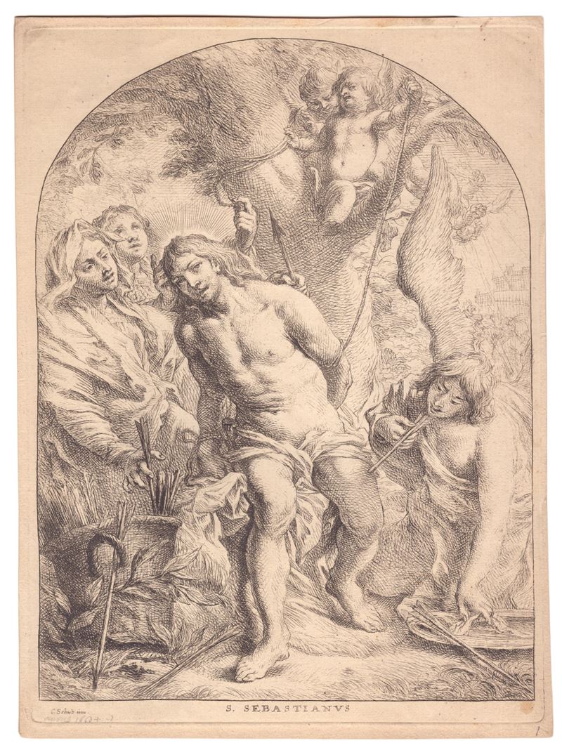 Cornelis Schut - San Sebastiano