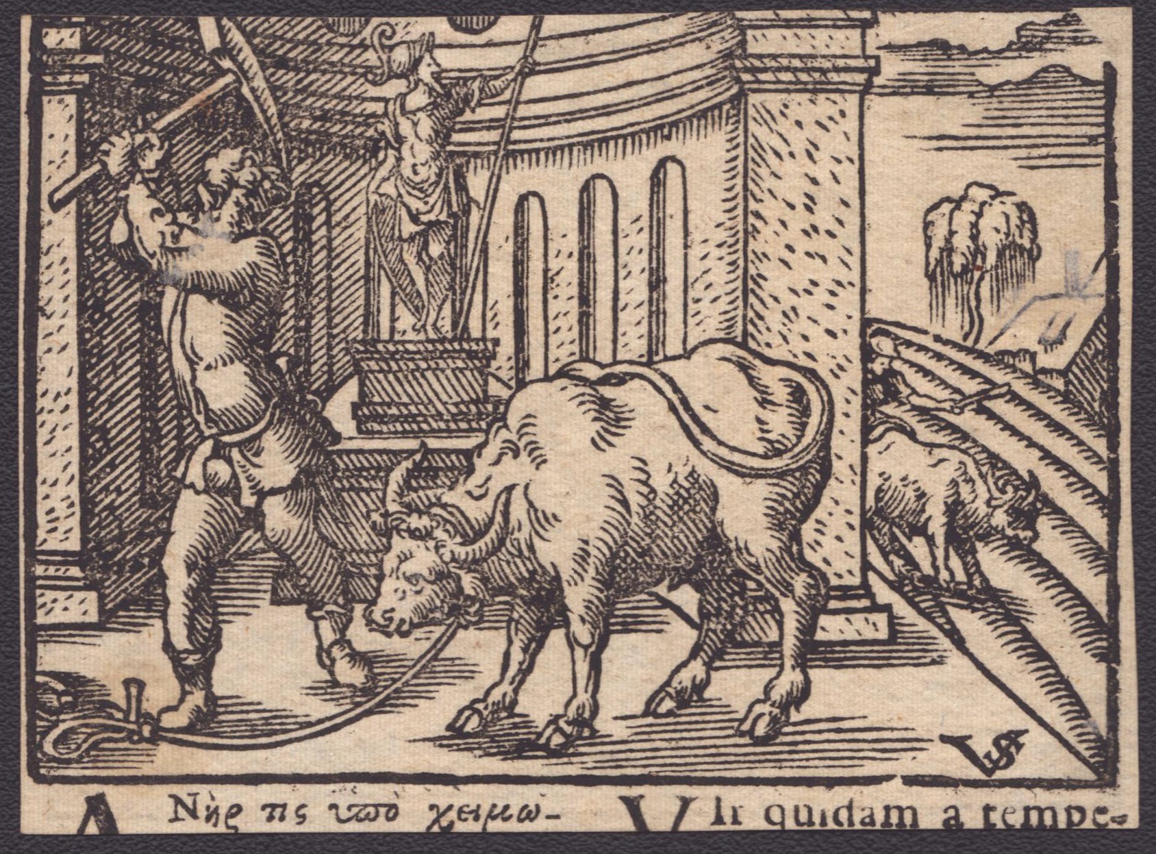 Virgil Solis - Donna che Macella un Gallo | Uomo che Macella un Bullo