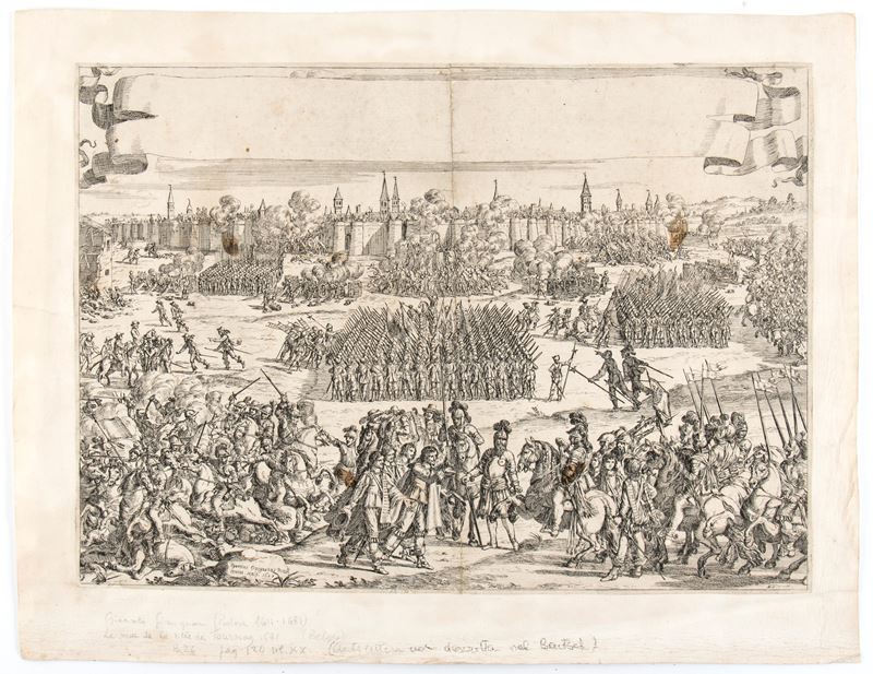 Giacinto Gimignani - Tornacum Captum Anno 1581