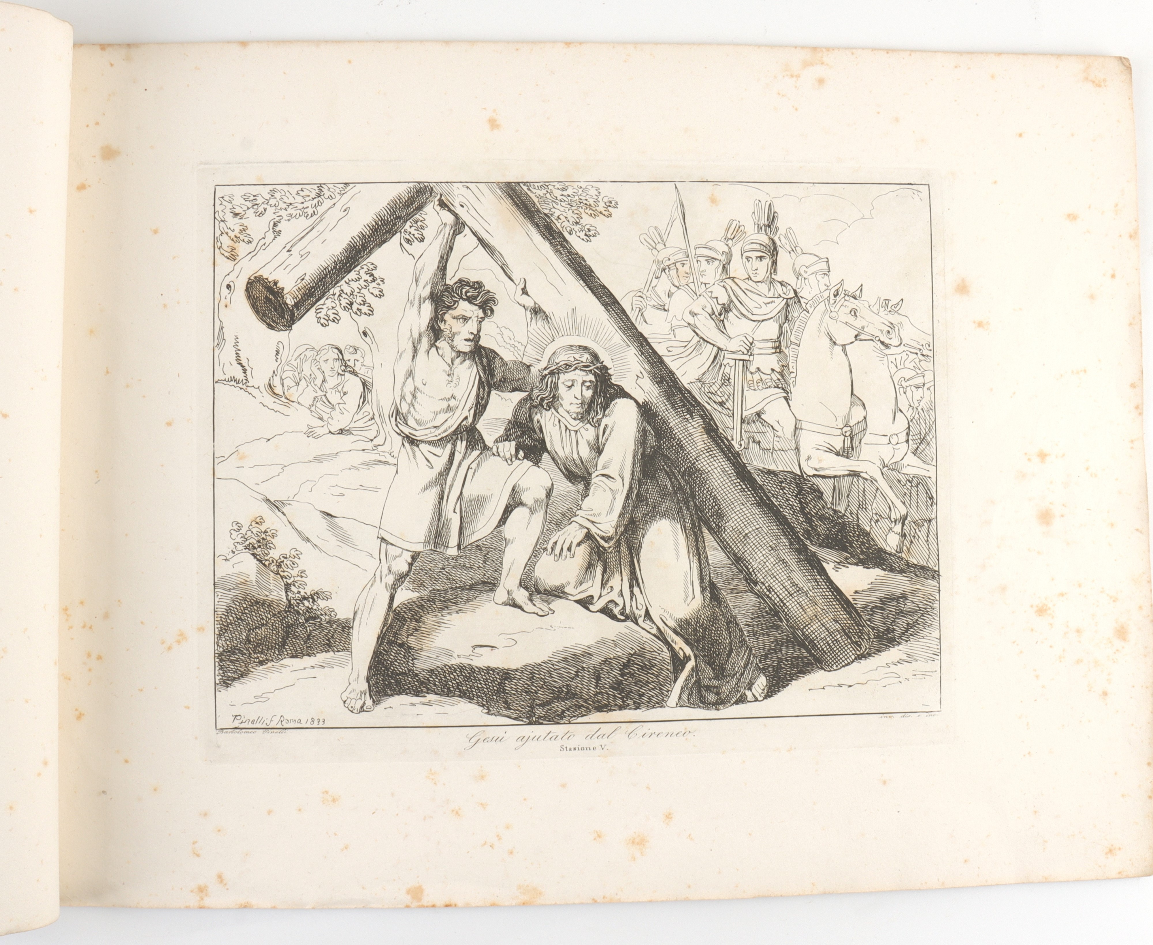 Bartolomeo Pinelli - Via Crucis