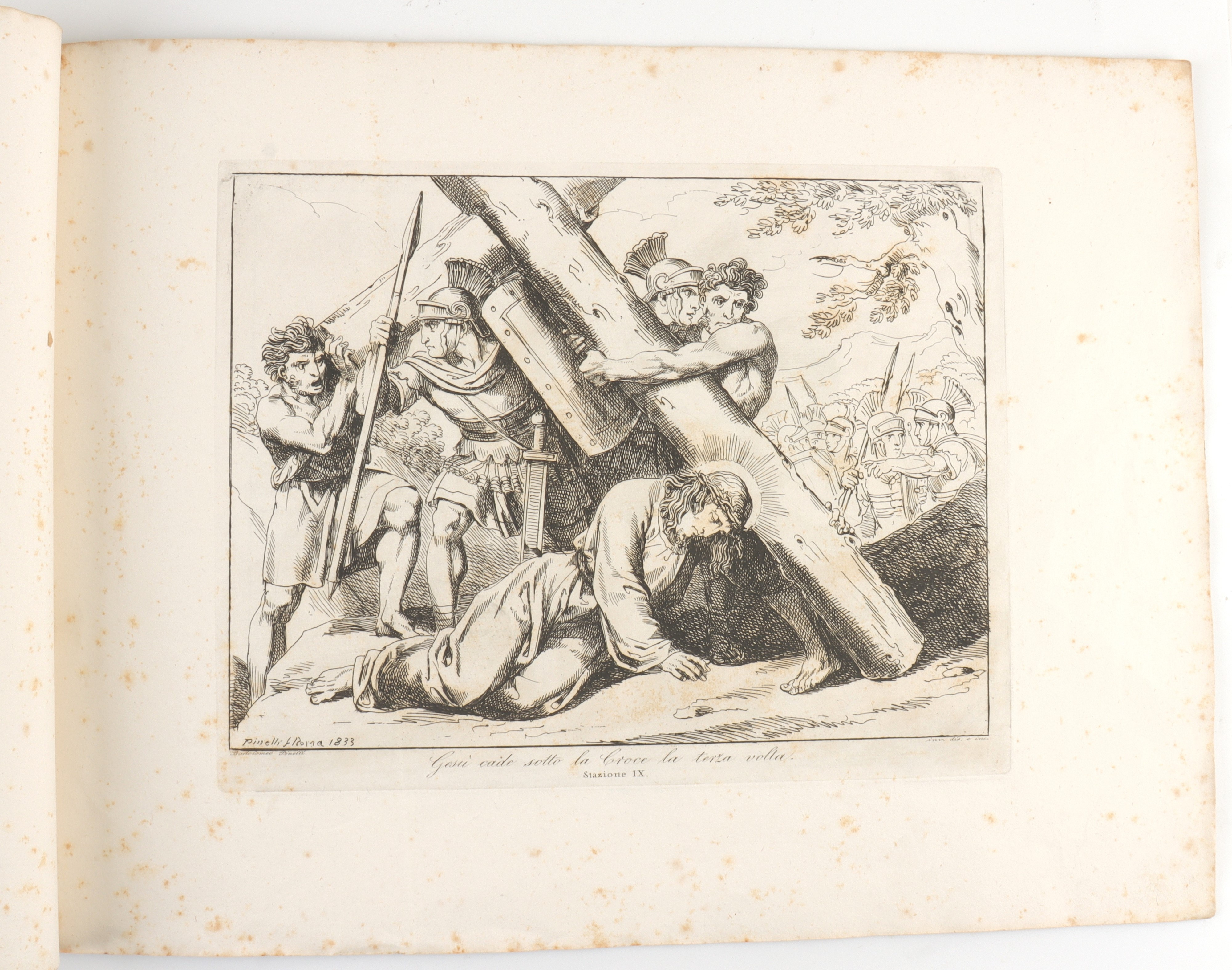 Bartolomeo Pinelli - Via Crucis