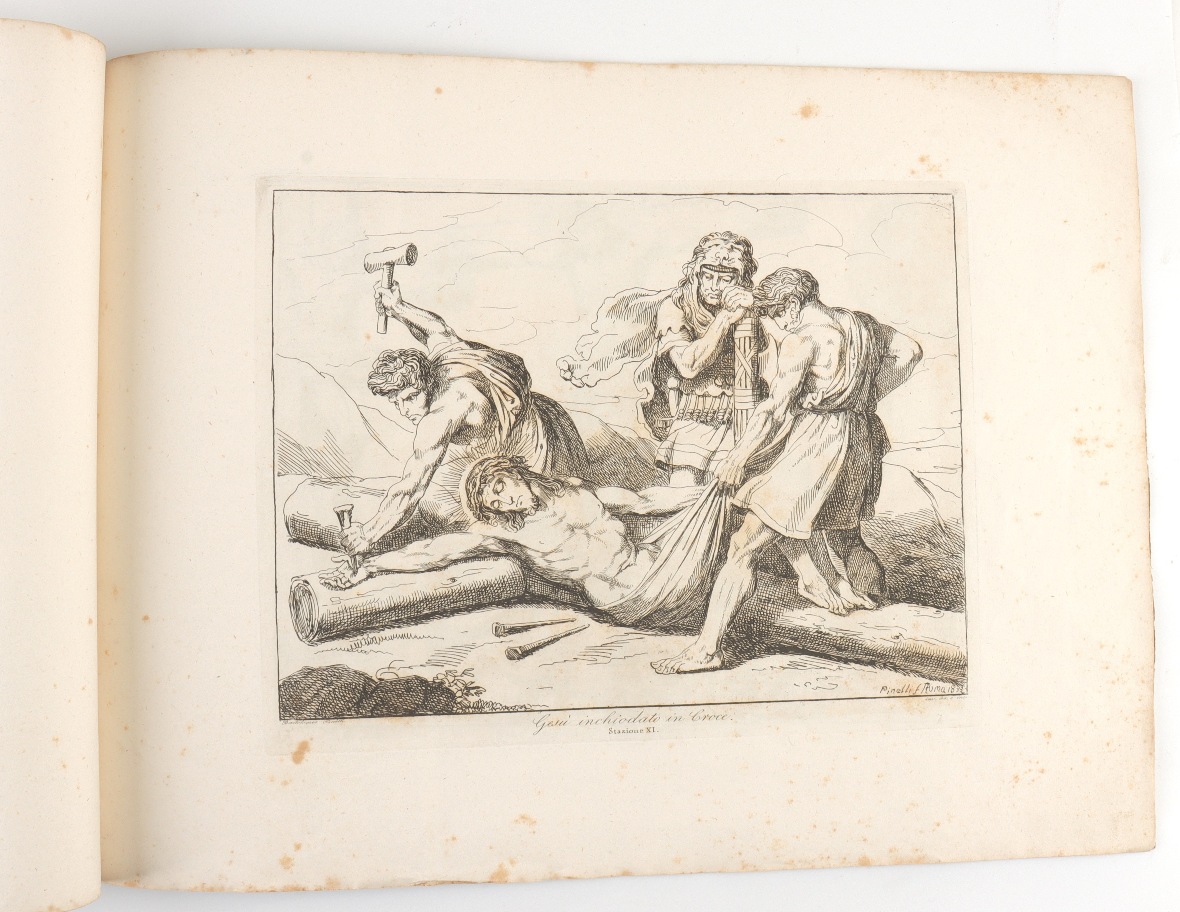 Bartolomeo Pinelli - Via Crucis