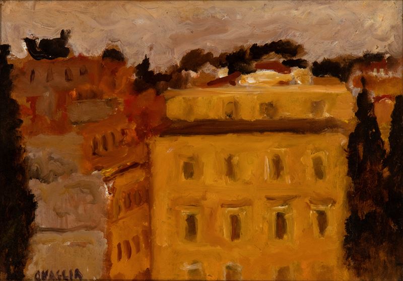 Carlo Quaglia - Vecchie Case Romane