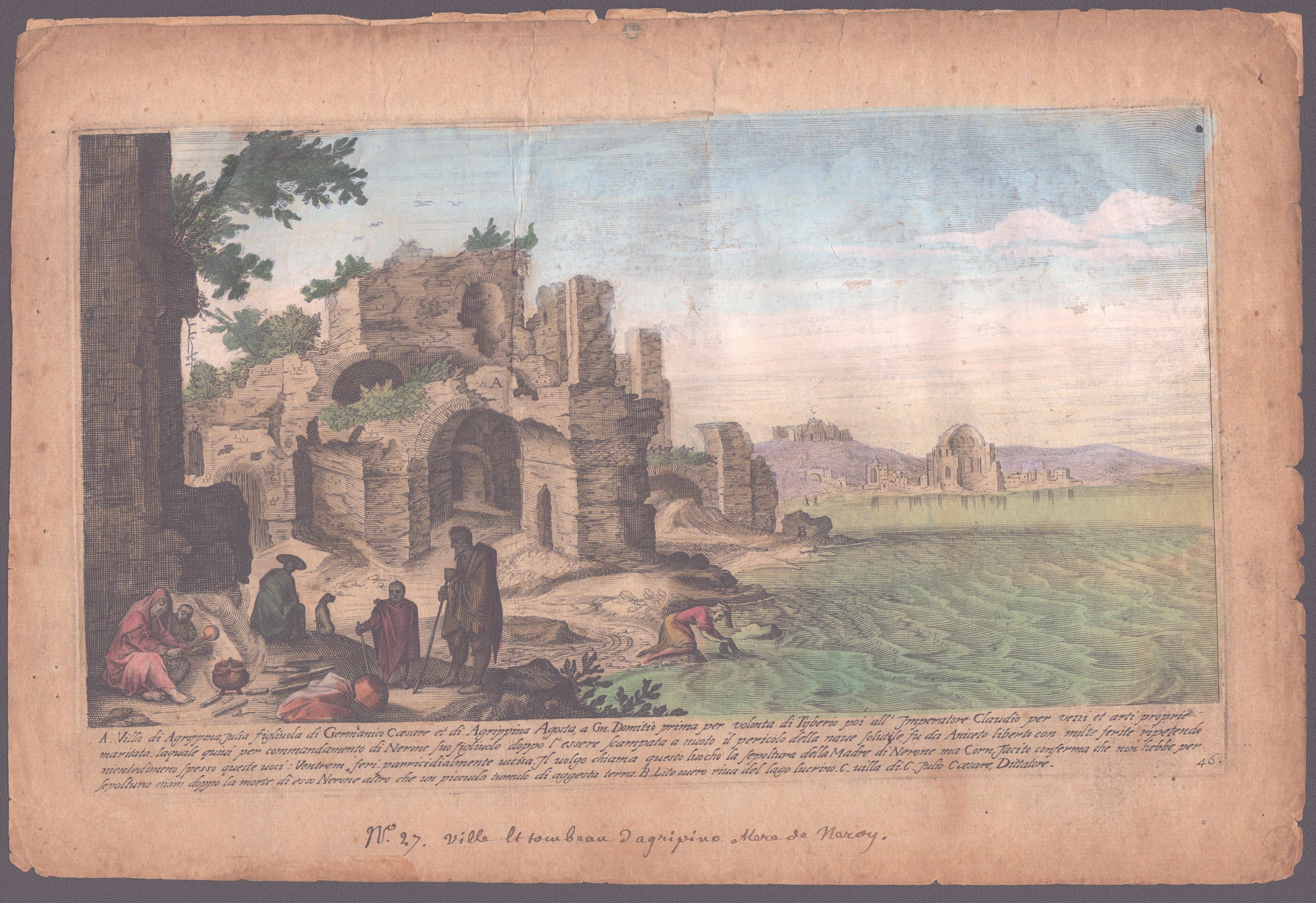 Aegidius Sadeler II - Vestigi delle Antichita di Roma Tivoli Pozzuolo Et Altri Luochi...