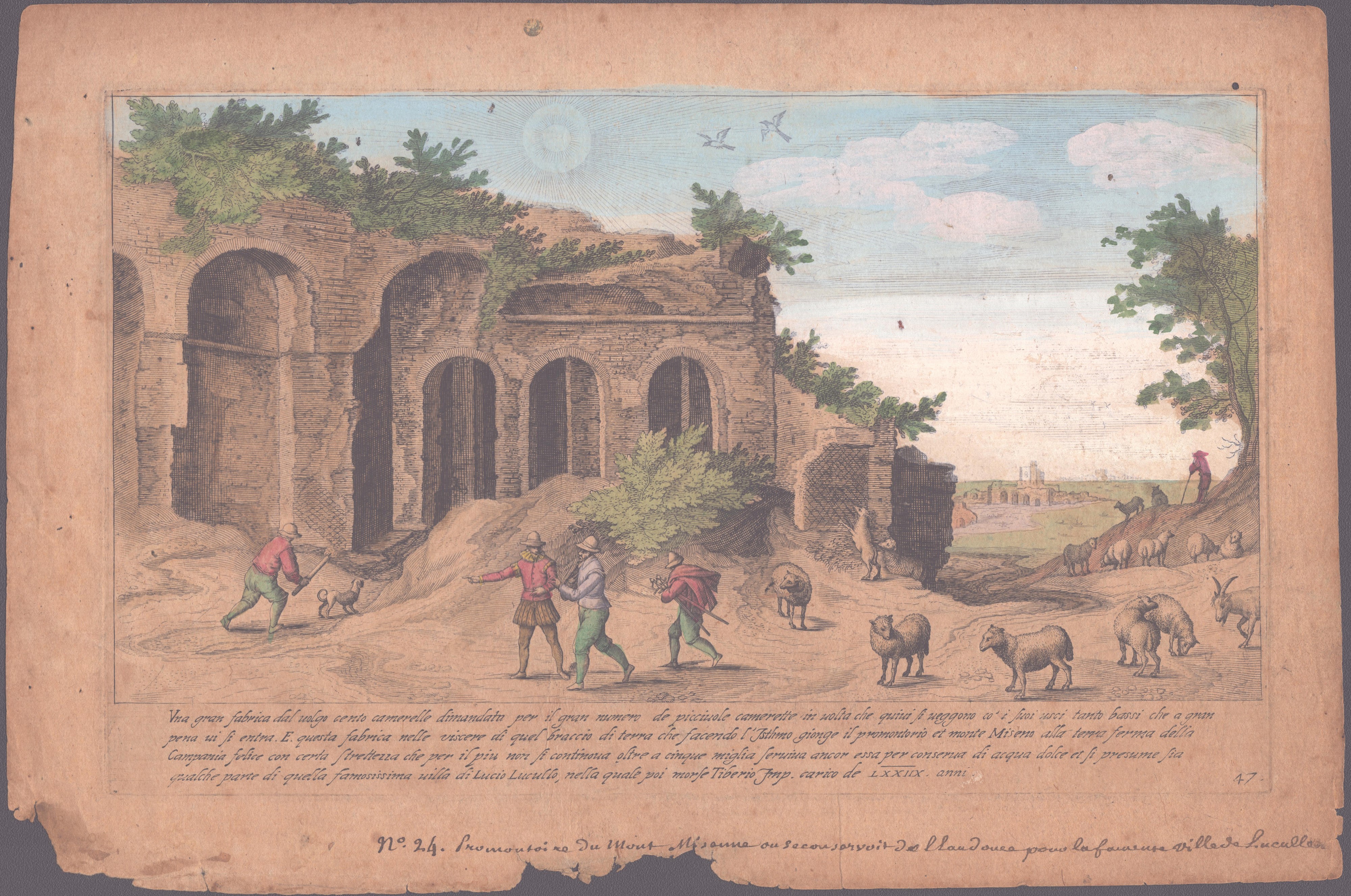 Aegidius Sadeler II - Vestigi delle Antichita di Roma Tivoli Pozzuolo Et Altri Luochi...