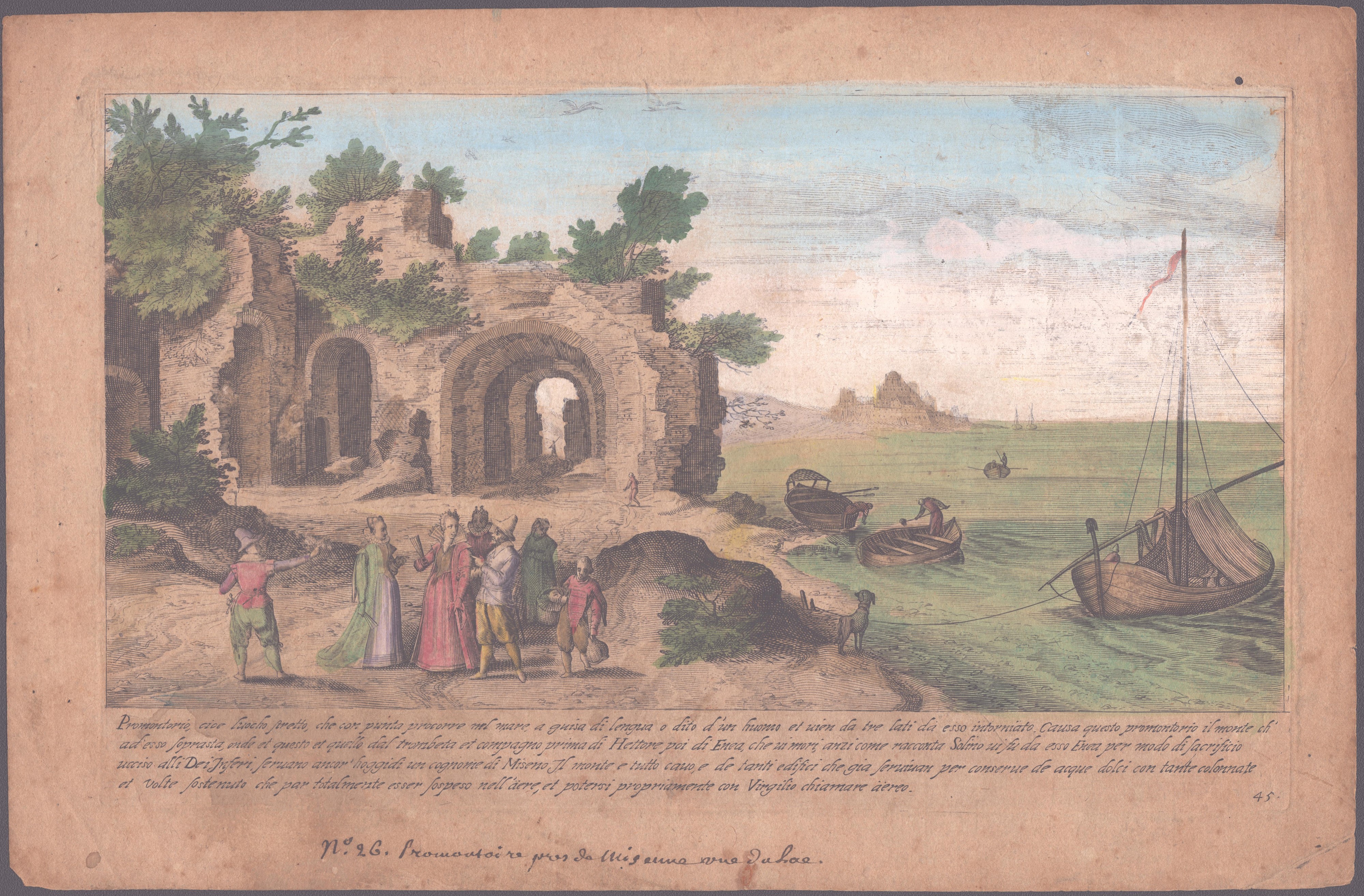 Aegidius Sadeler II - Vestigi delle Antichita di Roma Tivoli Pozzuolo Et Altri Luochi...
